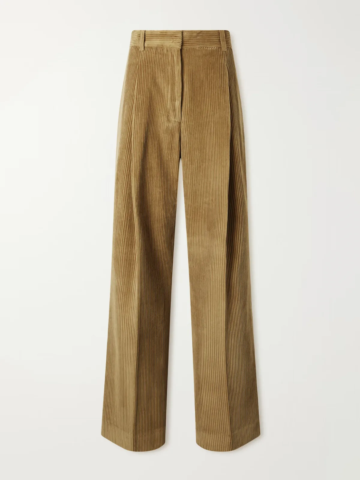 Ted Cotton-Corduroy Wide-Leg Pants
