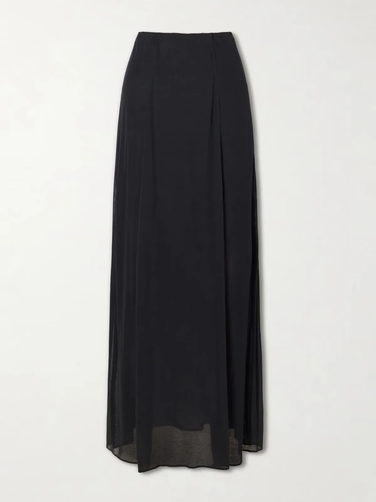 Cocoon Cotton-Voile Maxi Skirt