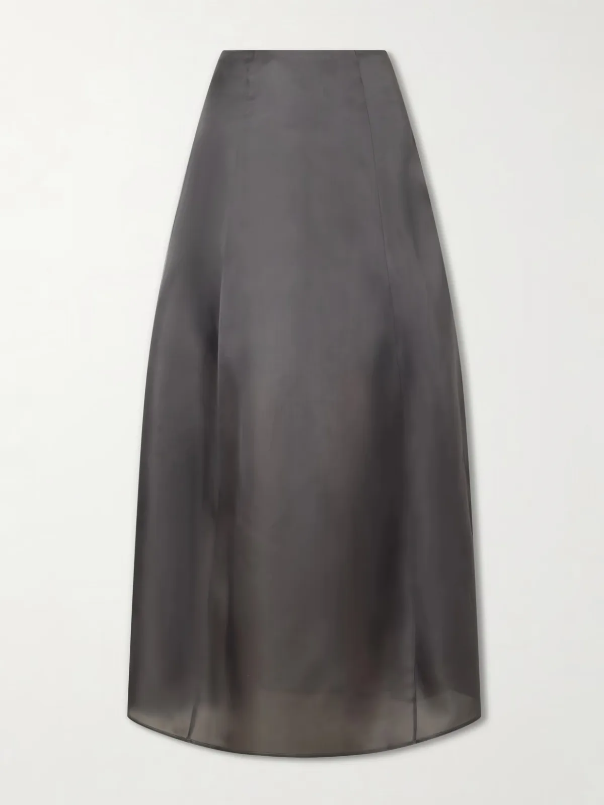 Cocoon Silk-Organza Maxi Skirt