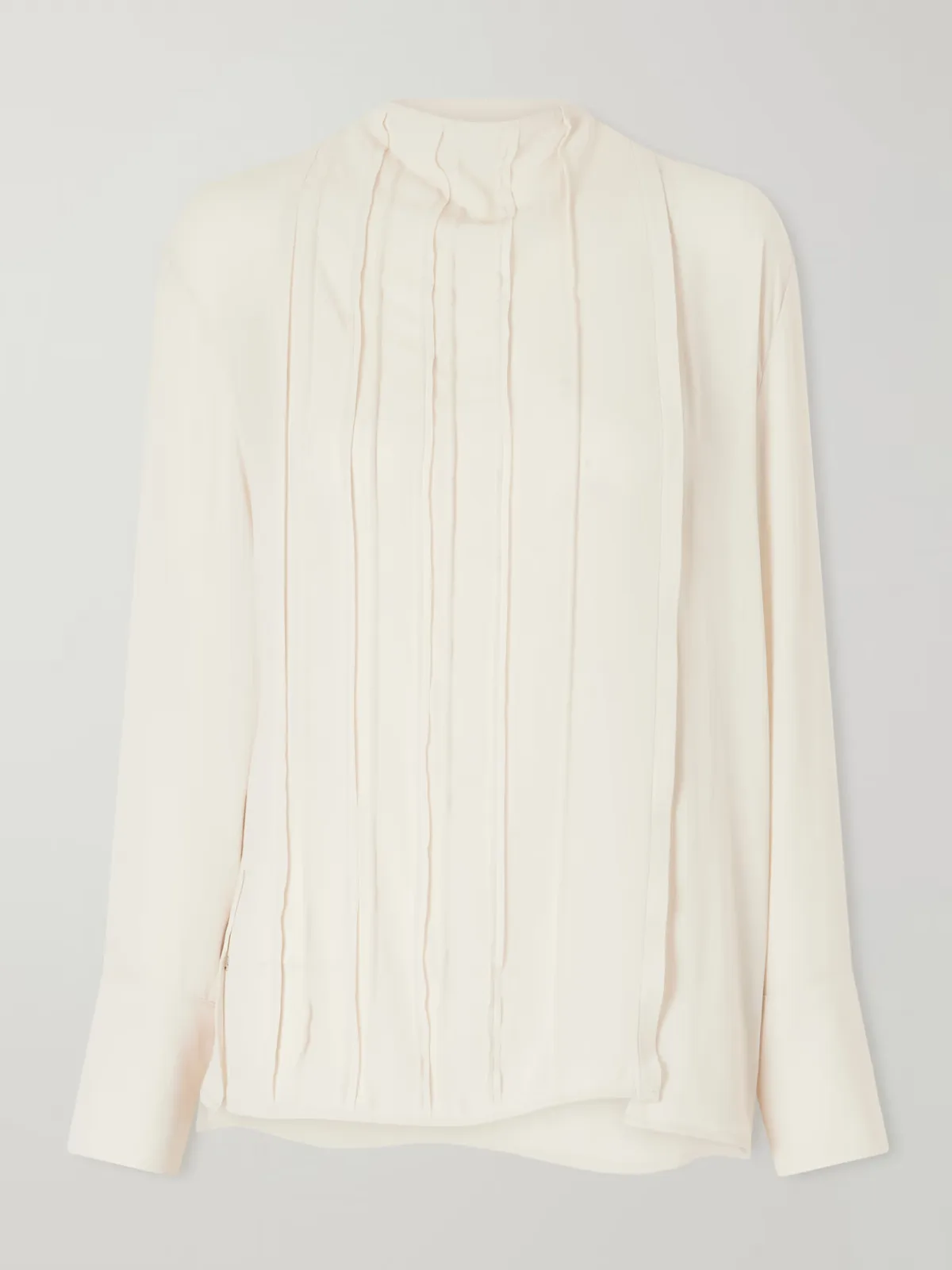 Pleated Georgette Blouse