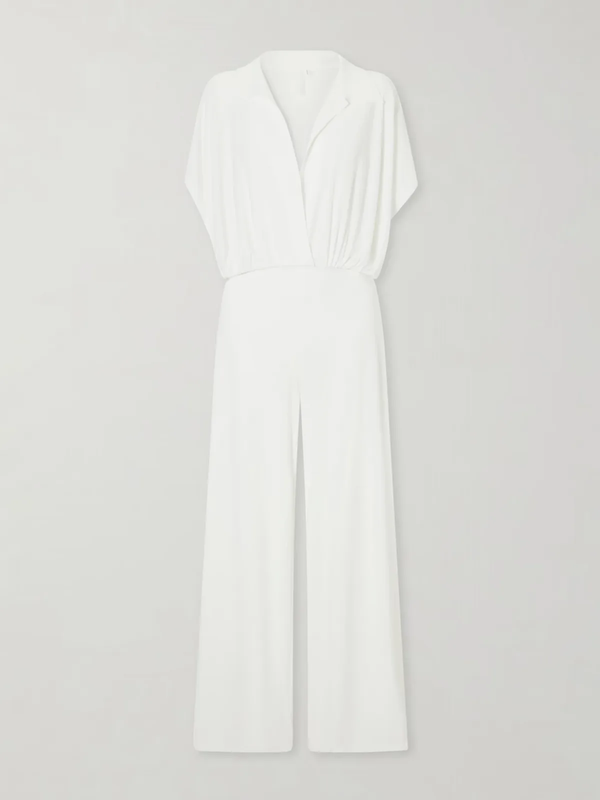 Draped Jersey Jumpsuit