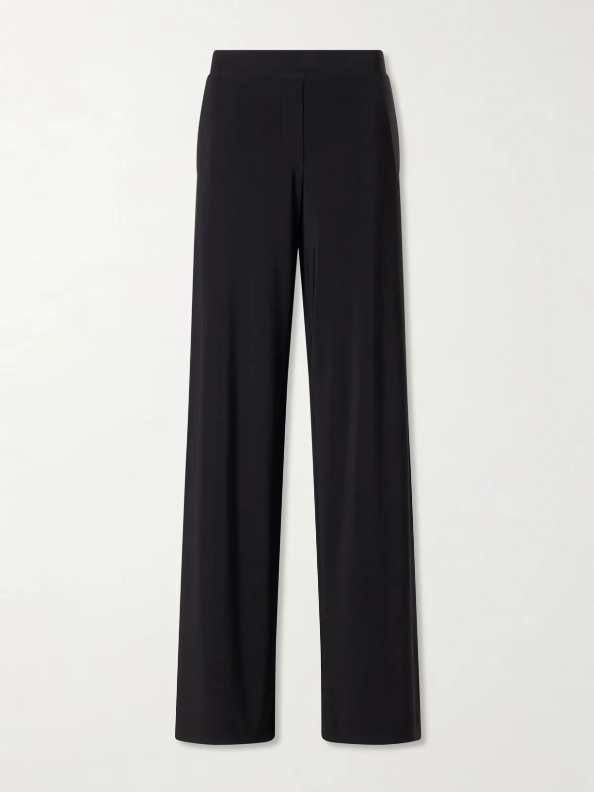 Jersey Wide-Leg Pants