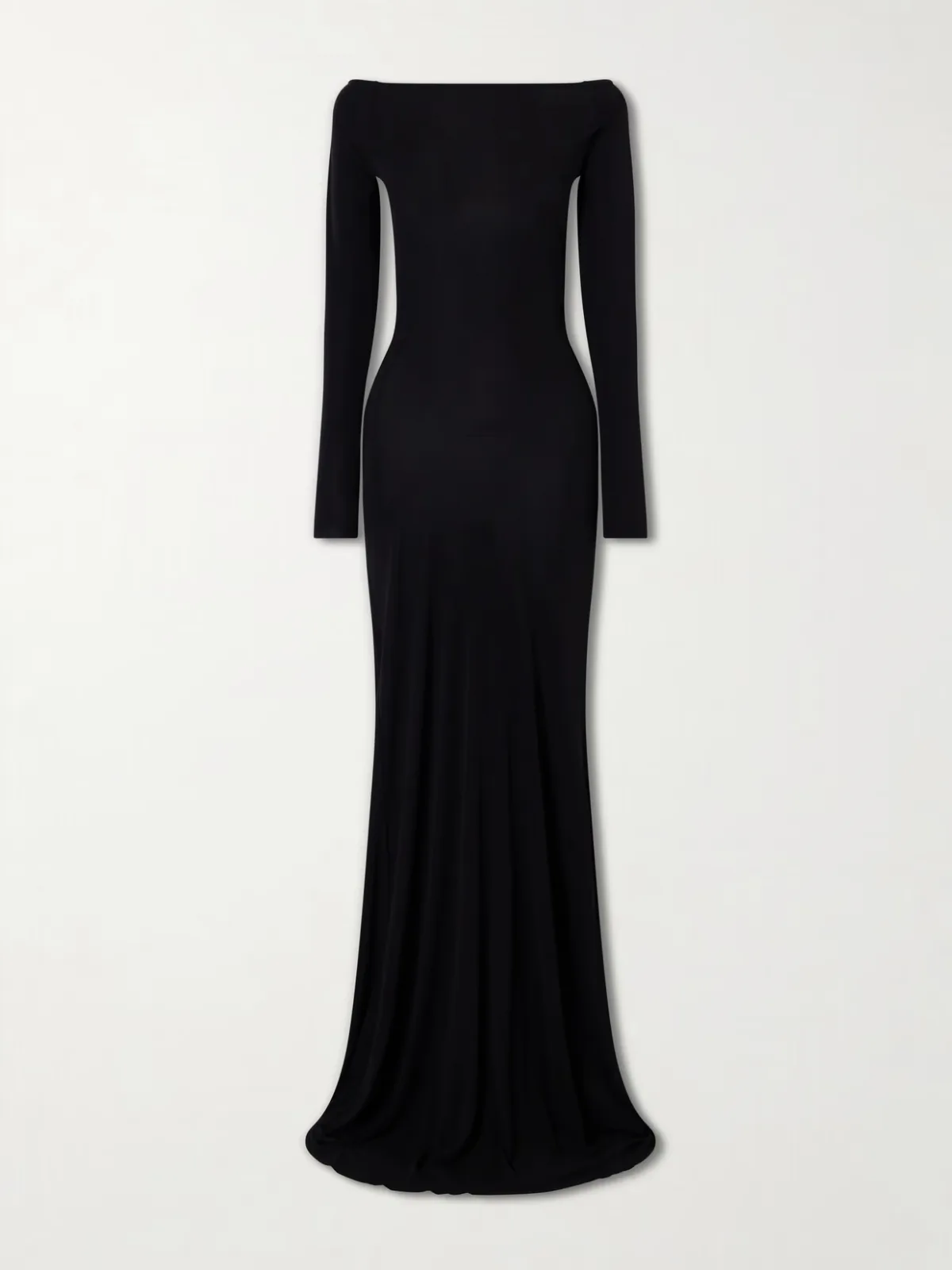Open-Back Jersey Gown