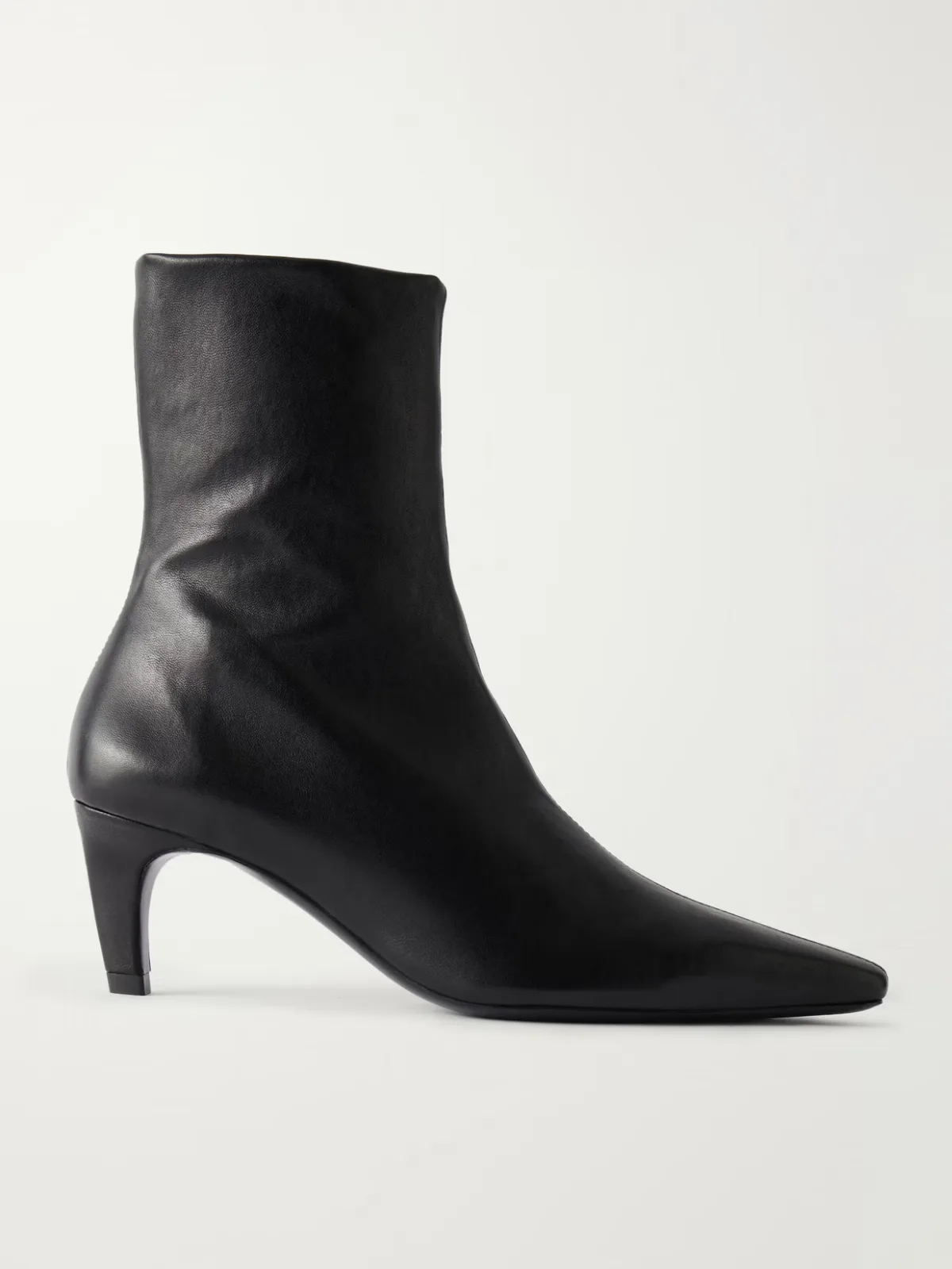 Cave Leather Ankle Boots