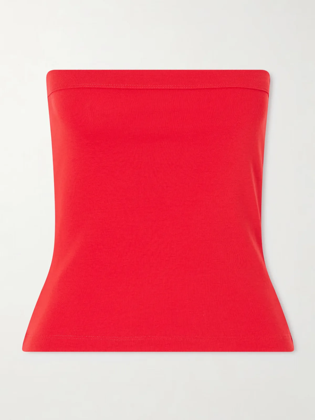 Bes Strapless Organic Cotton-Jersey Top by FLORE FLORE