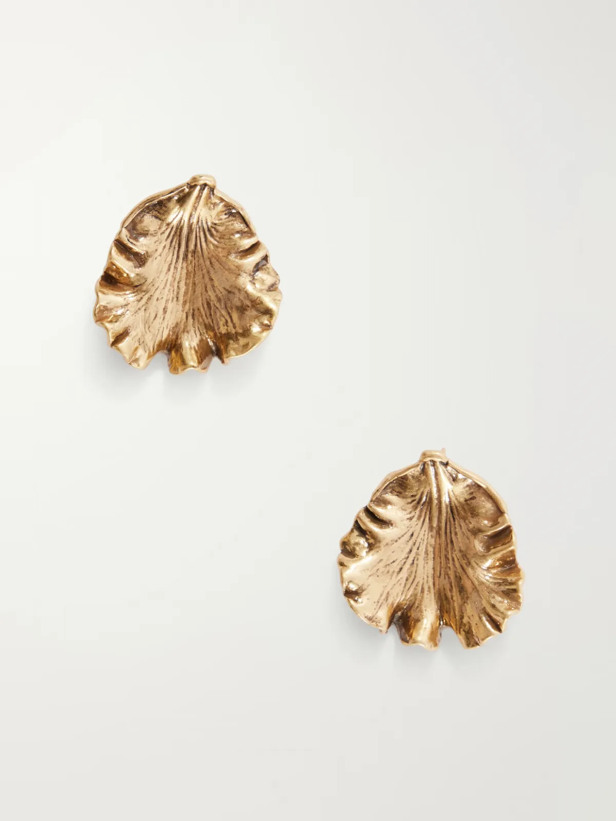Iris Gold-Tone Earrings