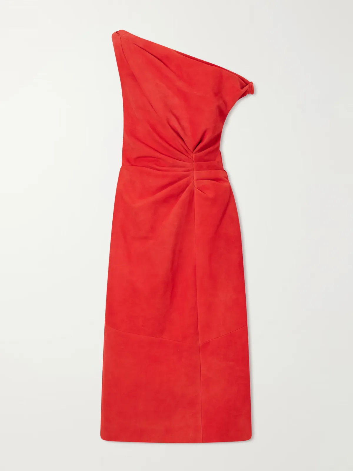 Kaelin Suede Midi Dress