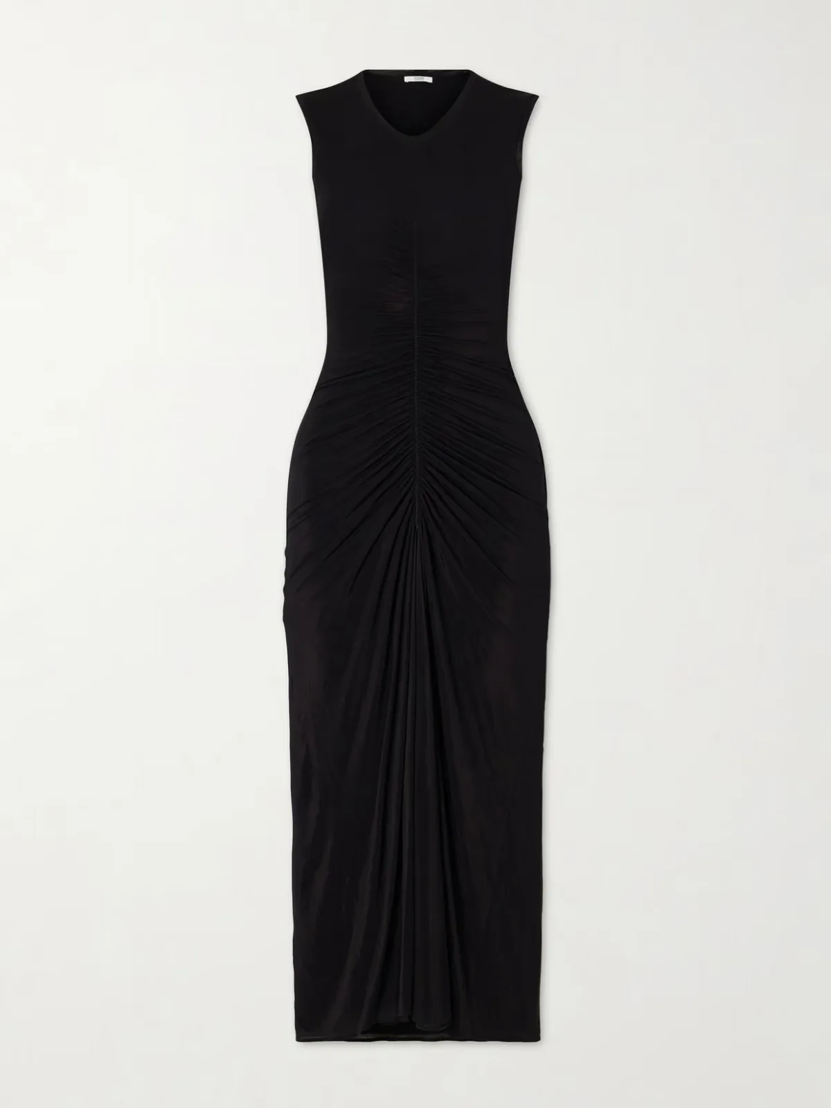 Gisela Ruched Jersey Midi Dress