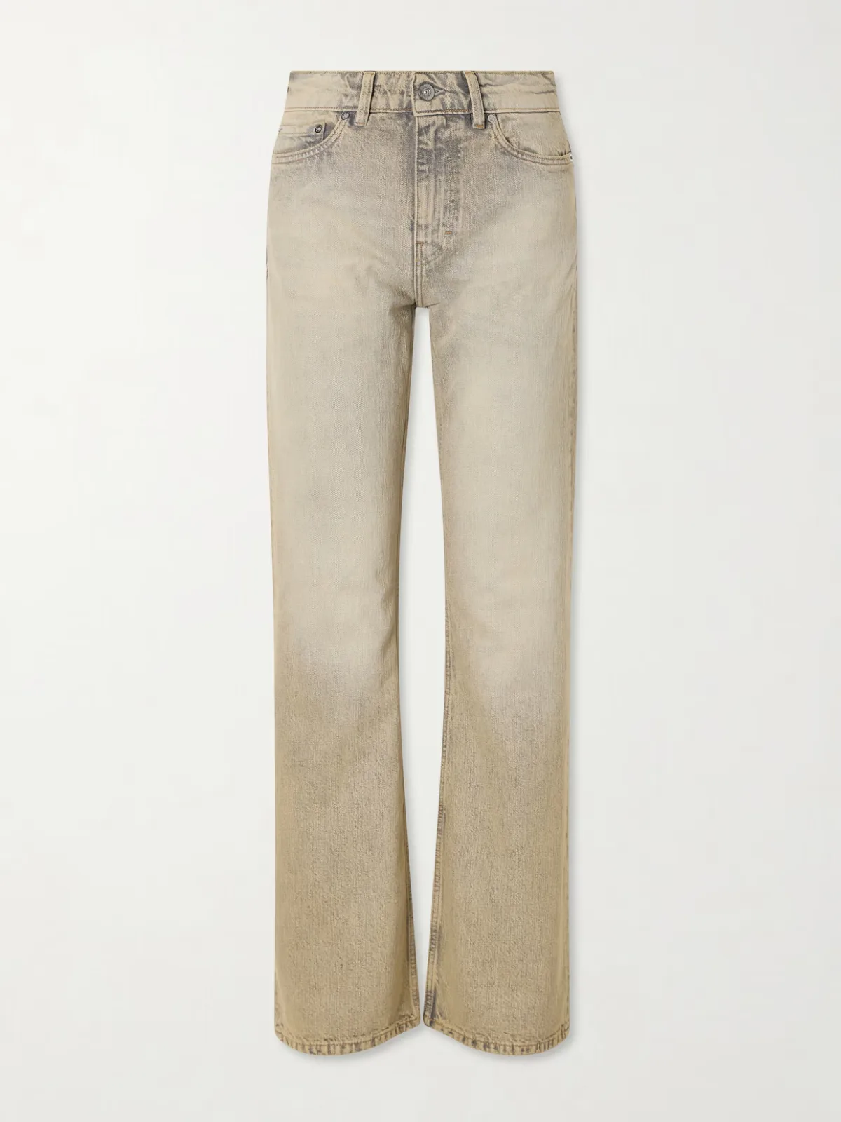Boot Cut Mid-Rise Flared Jeans