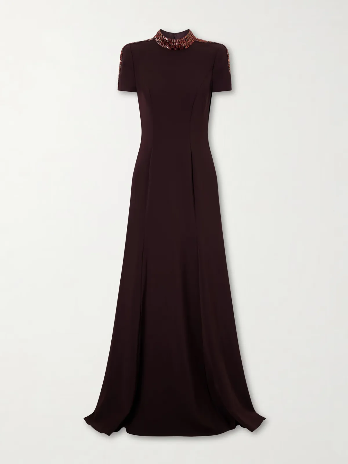 Mesa Embellished Crepe Gown