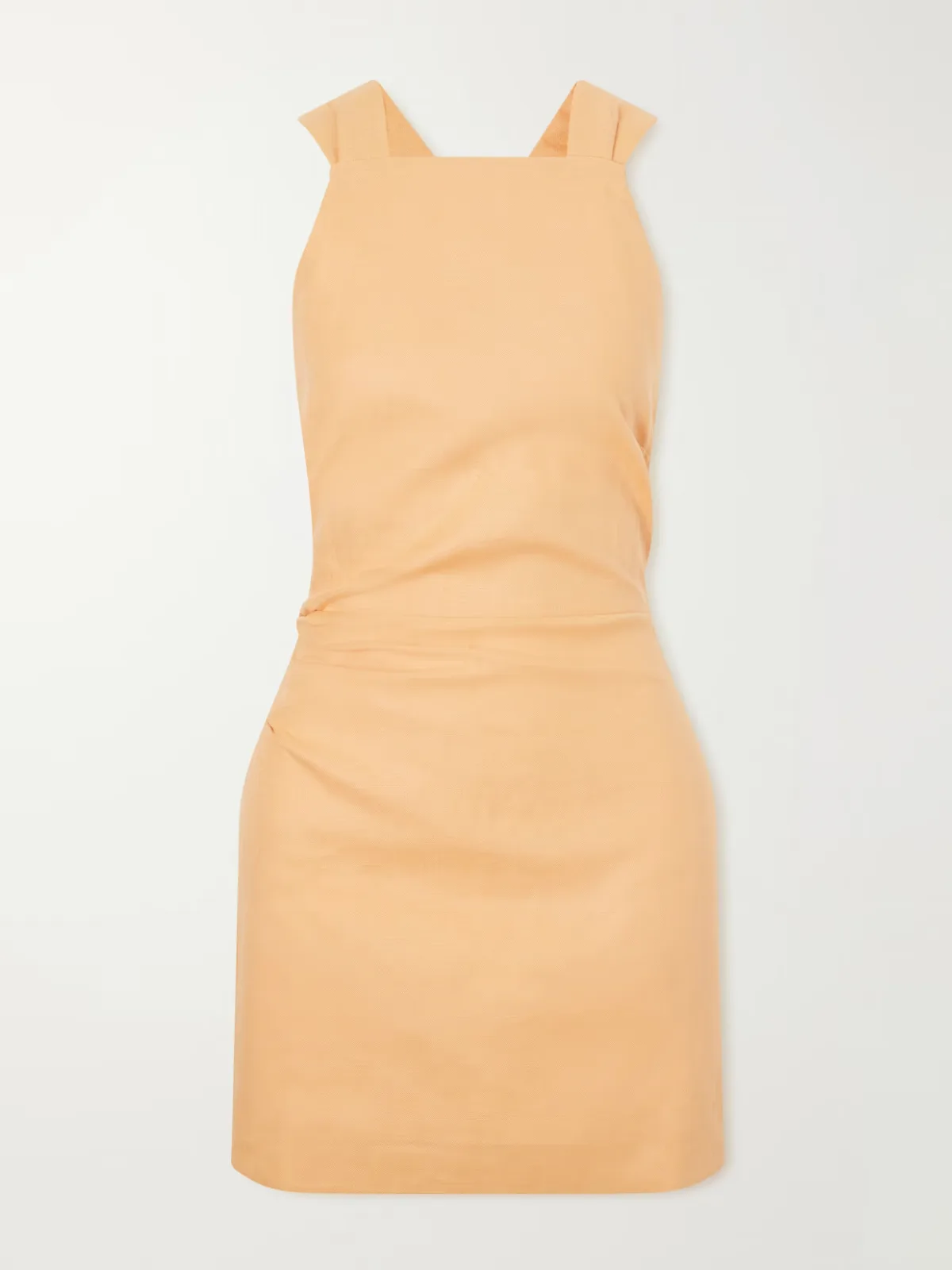 Thora Open-Back Linen Mini Dress