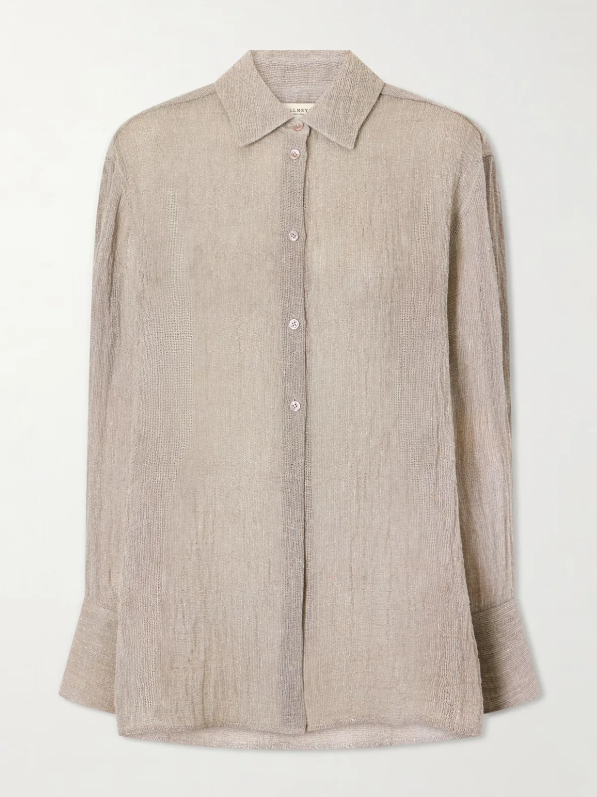 Mollie Linen-Blend Shirt