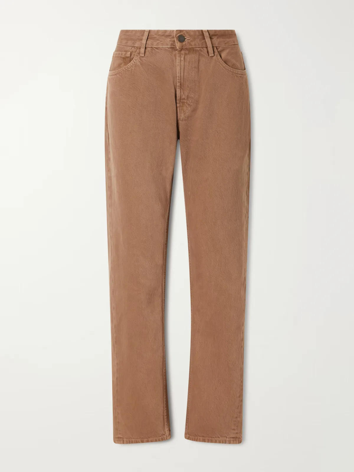 Adina Low-Rise Straight-Leg Jeans