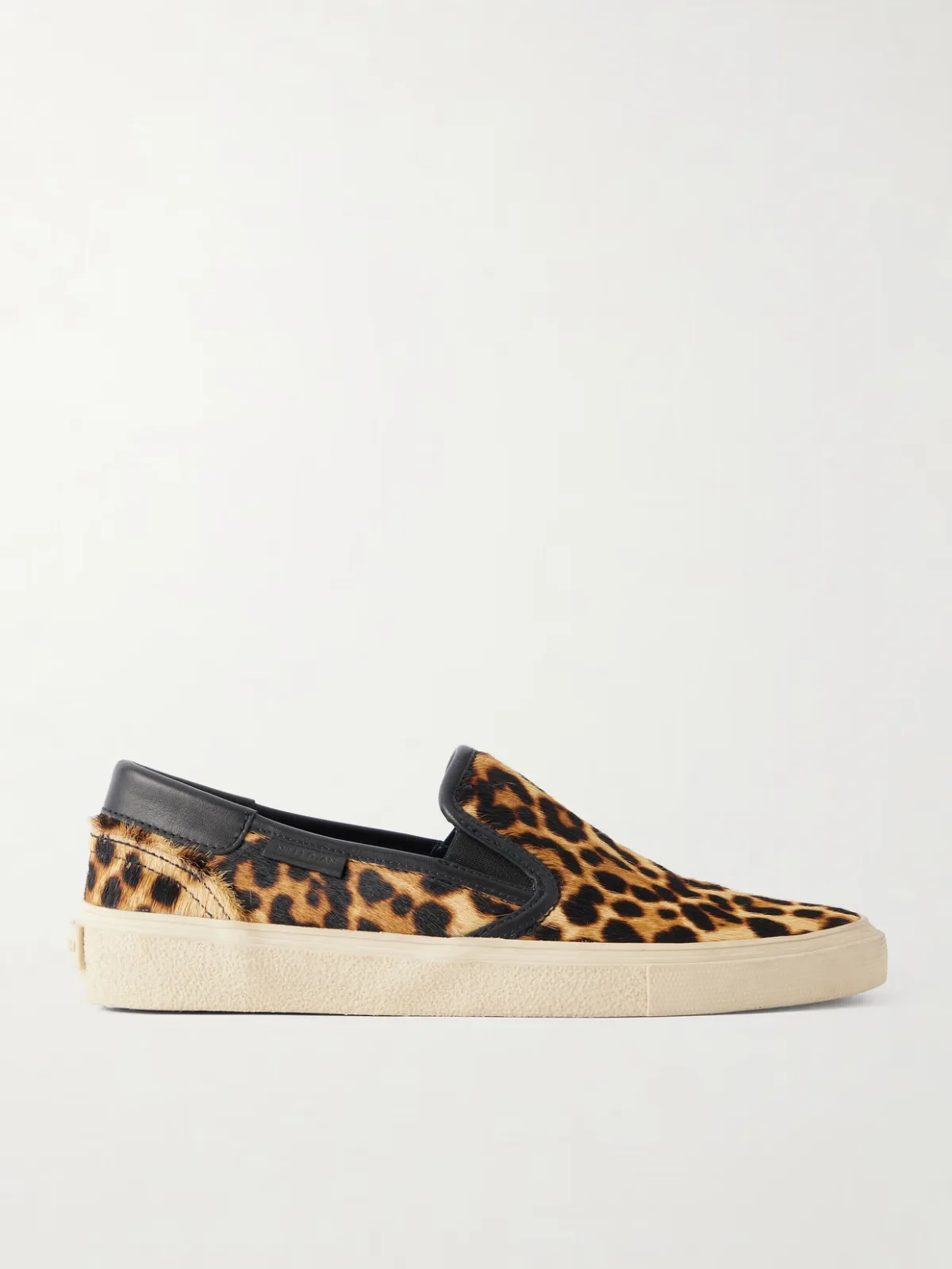Serge Animal-Print Calf Hair Sneakers