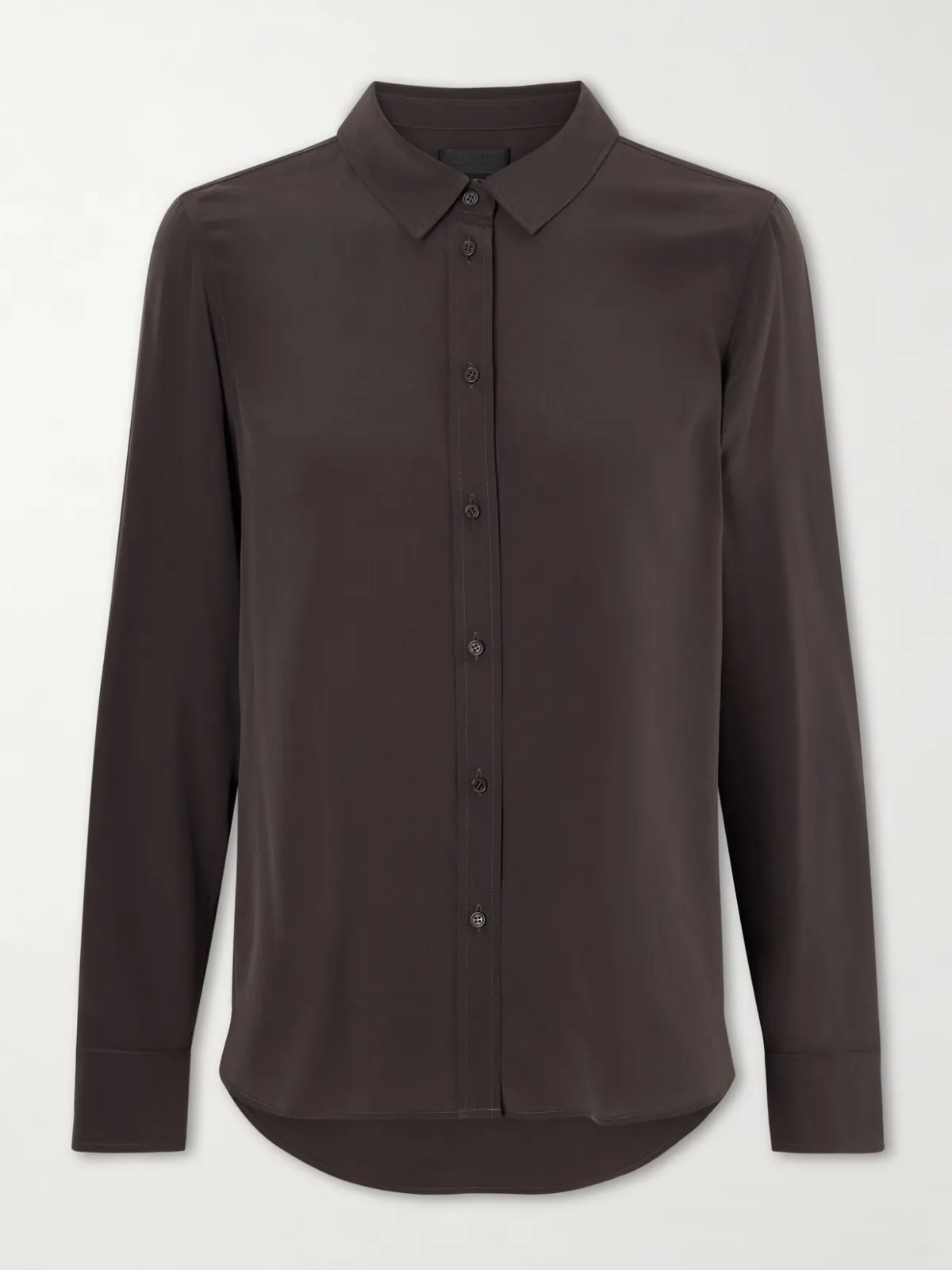 Gaia Silk Crepe De Chine Shirt
