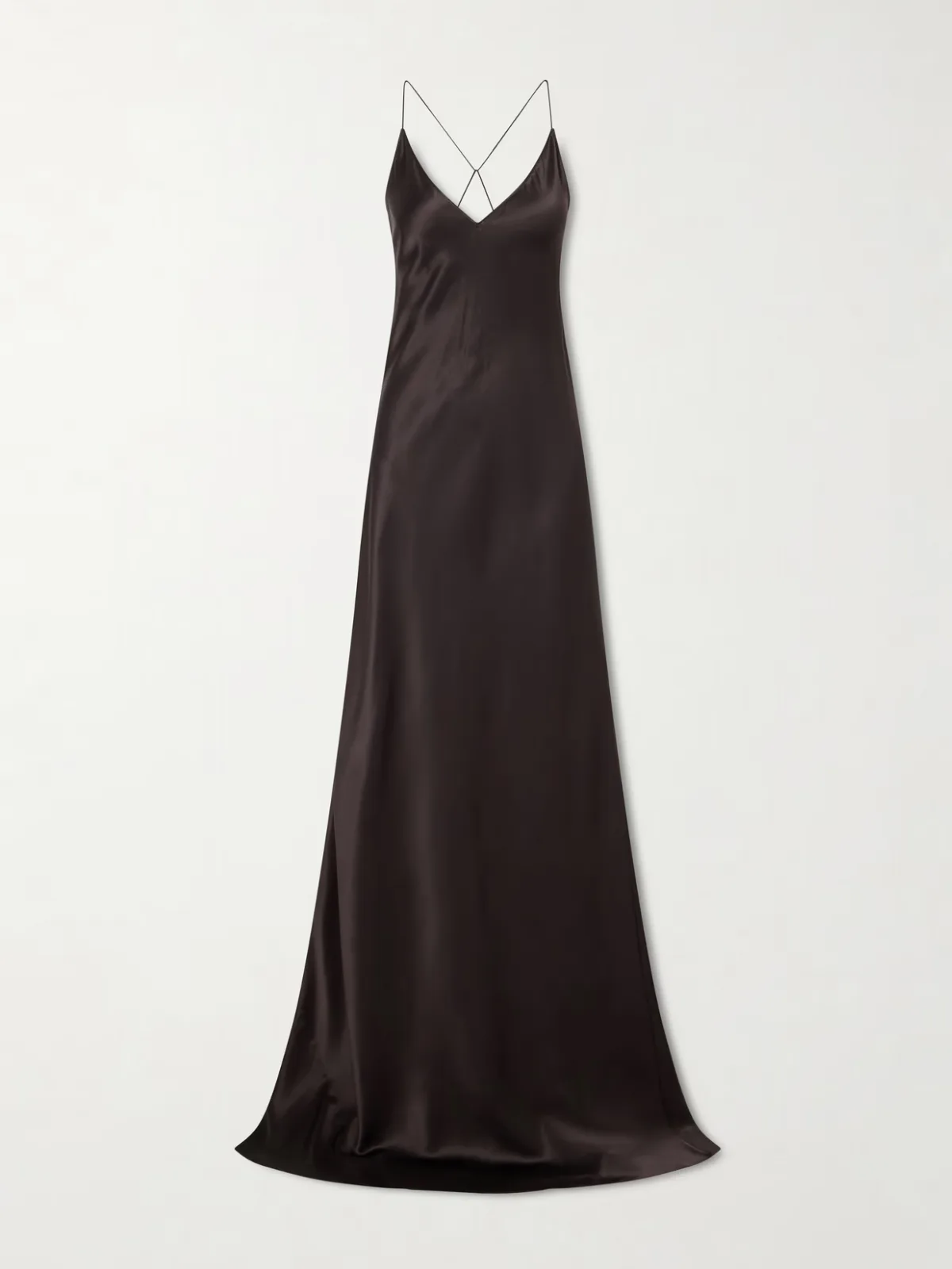 Ira Silk-Charmeuse Gown
