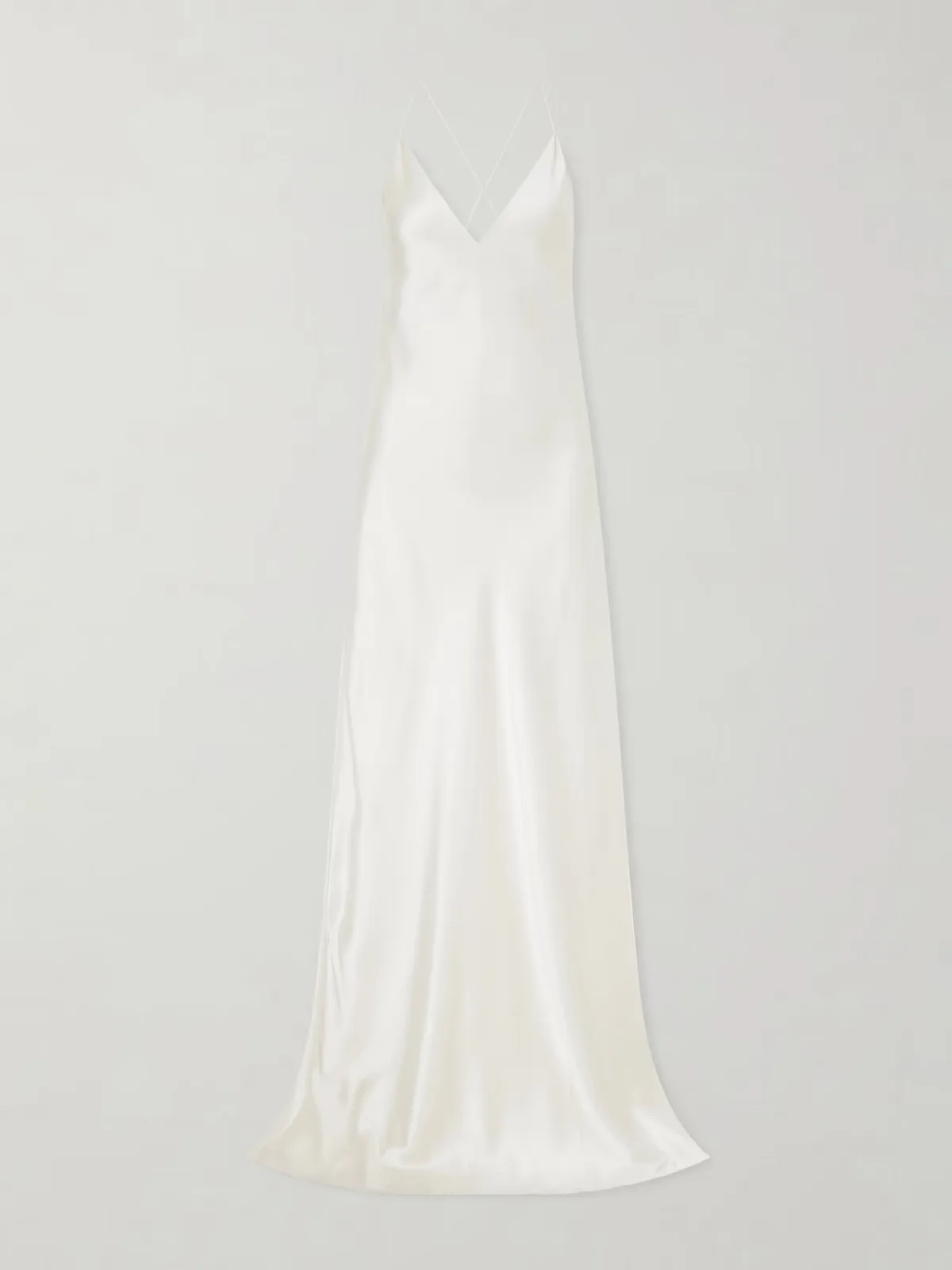 Ira Silk-Charmeuse Gown