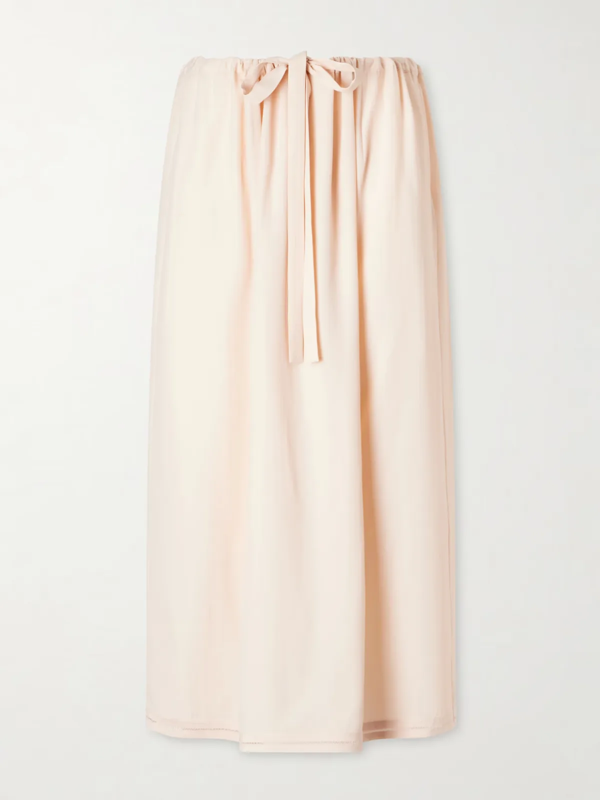 Silk Midi Skirt