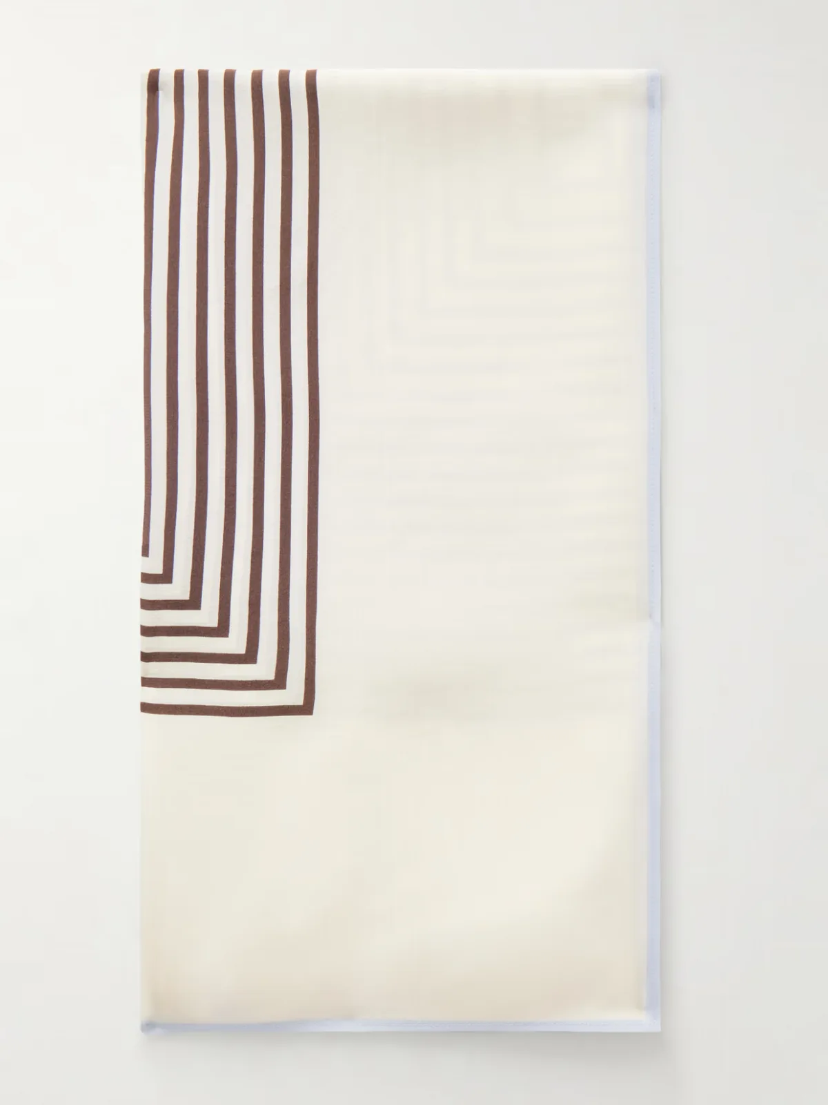 Monogram Silk Scarf by TOTEME