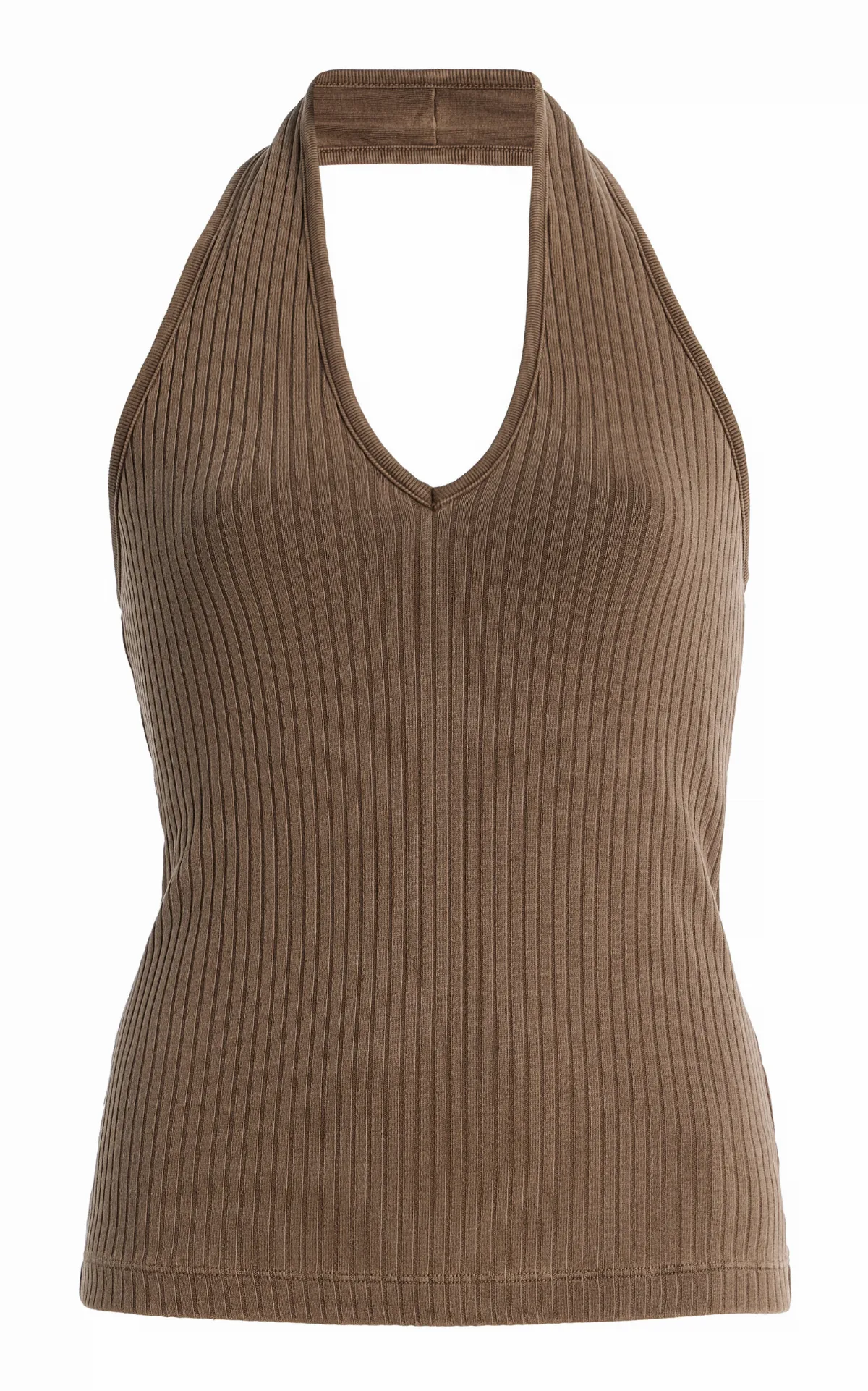 Thea Ribbed Halter Top