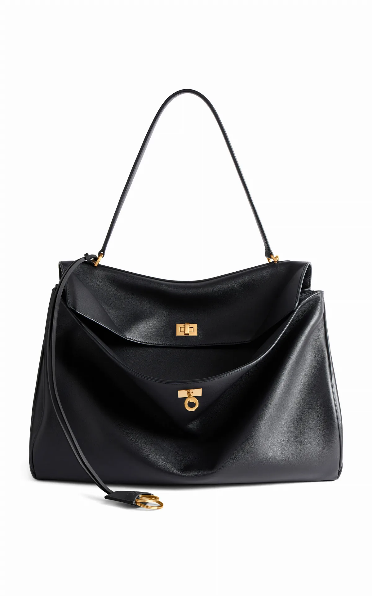 Rodeo Large Leather Top Handle Bag