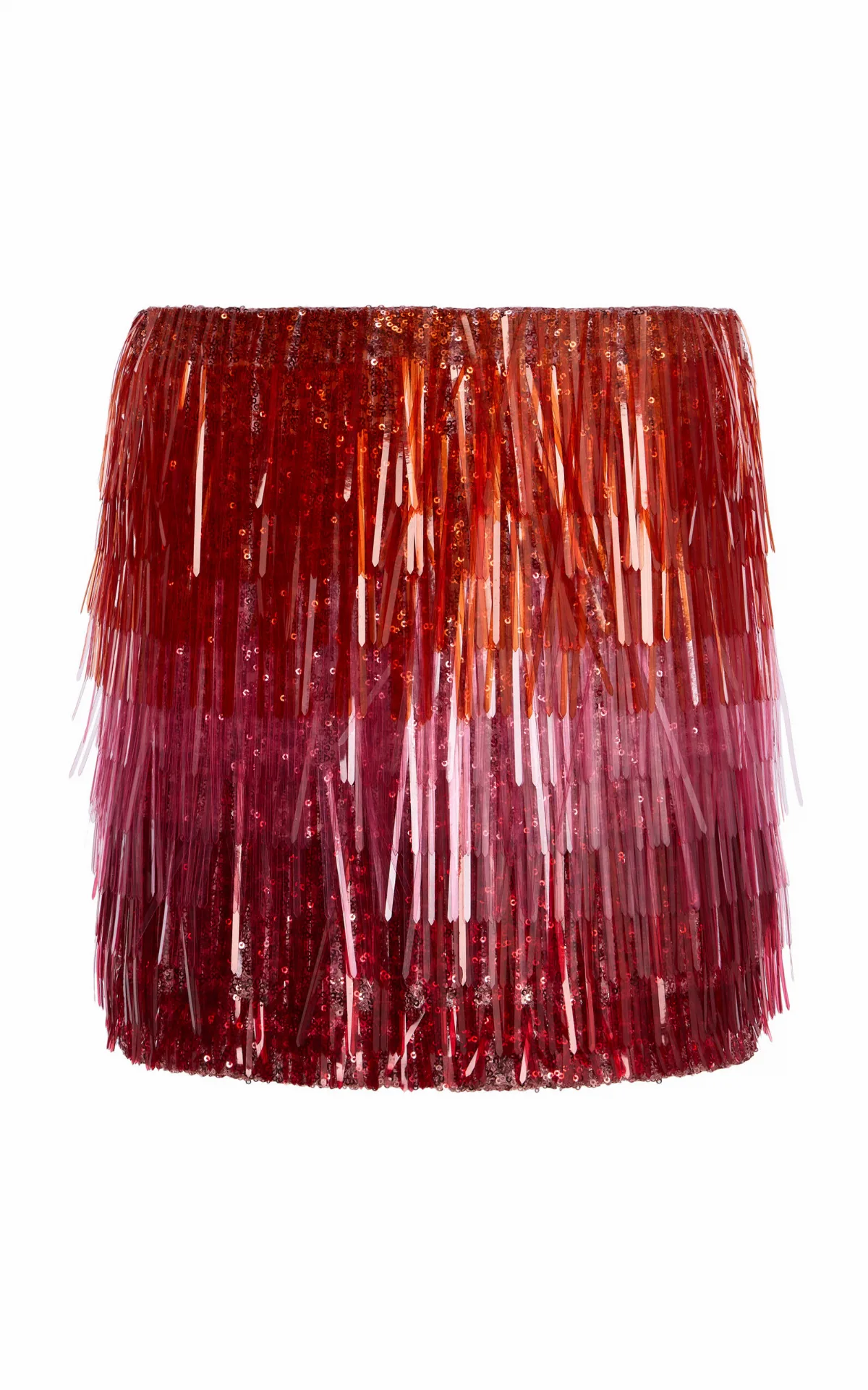 La Isla Fringed Micro Skirt