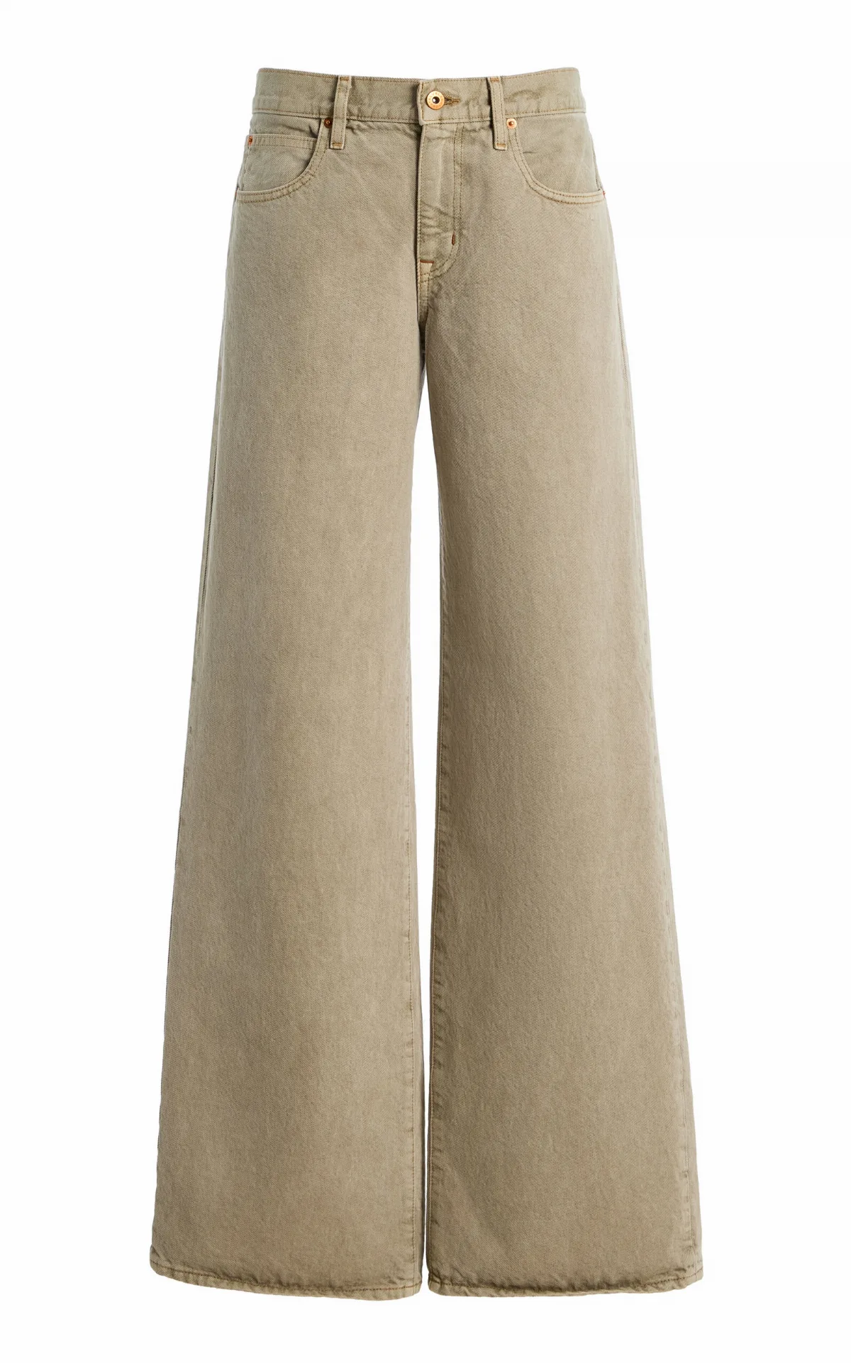 Mica Rigid Low-Rise Wide-Leg Jeans