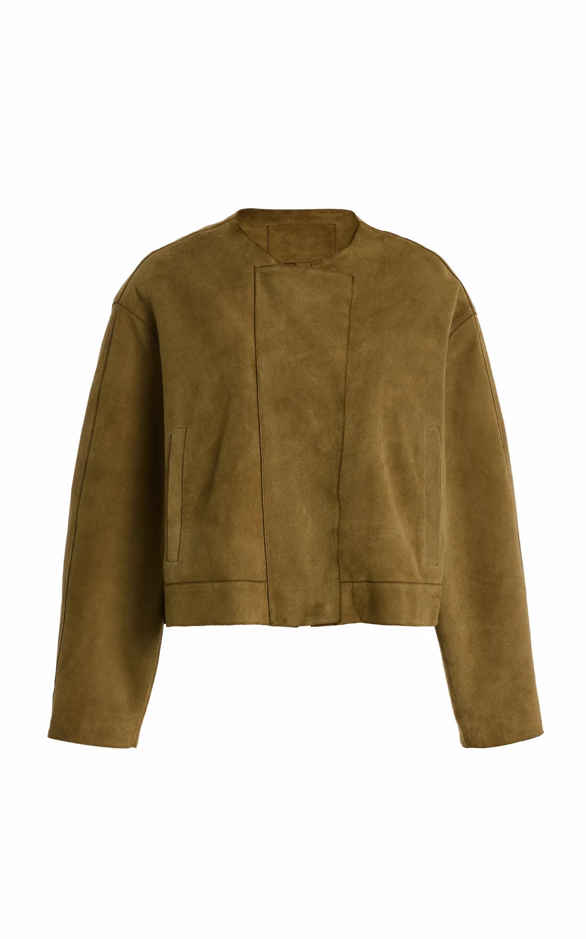 Suede Bomber Jacket