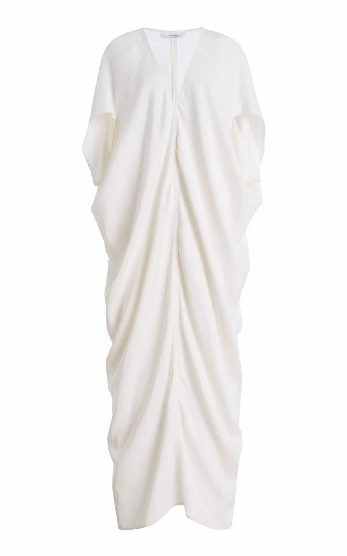 Lyon Satin Maxi Caftan Dress