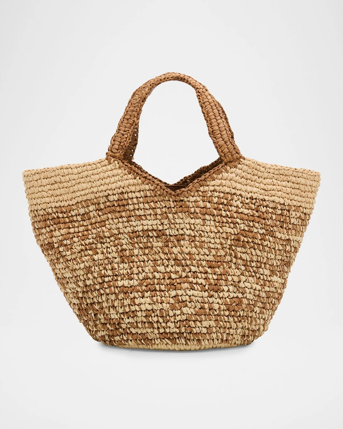 Bronson Mini Raffia Tote Bag