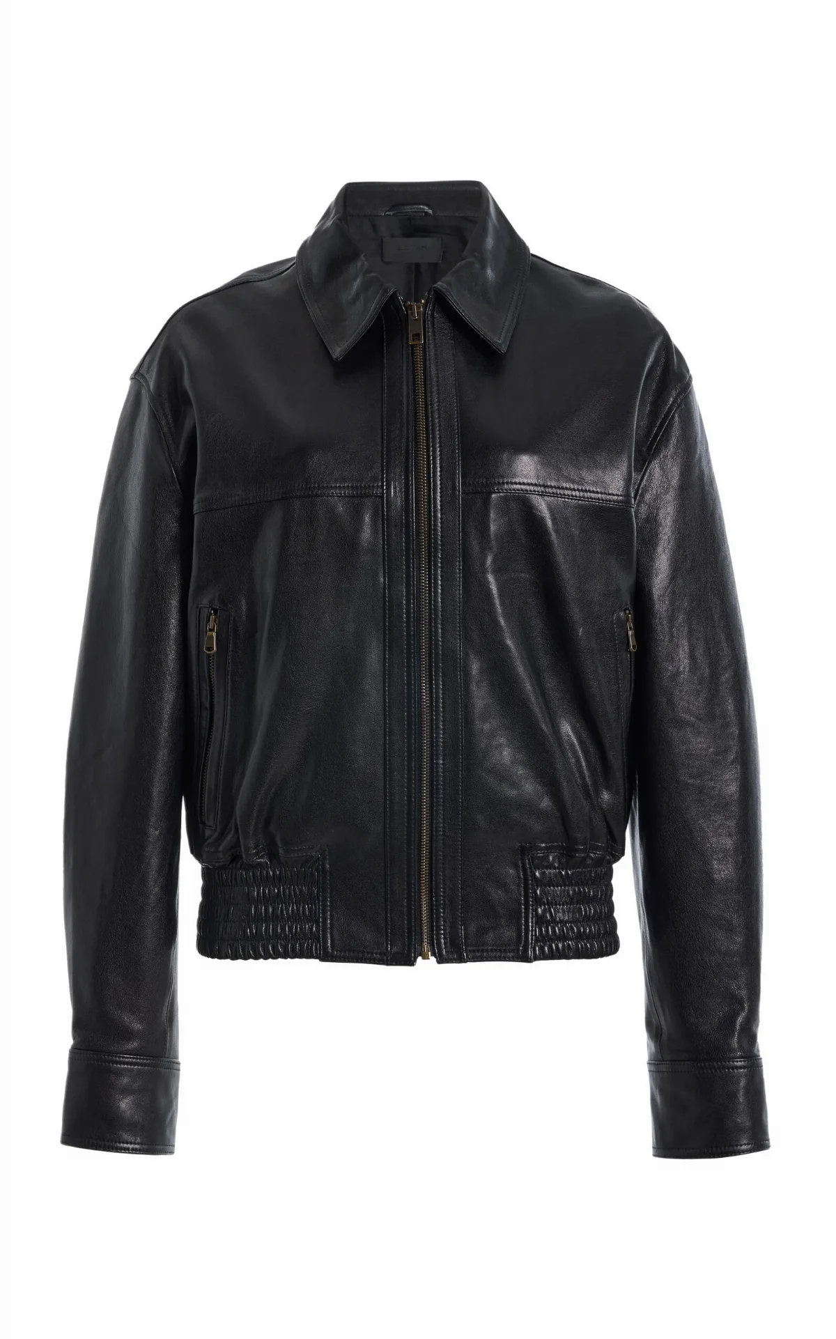 Aime Leather Bomber Jacket by NILI LOTAN
