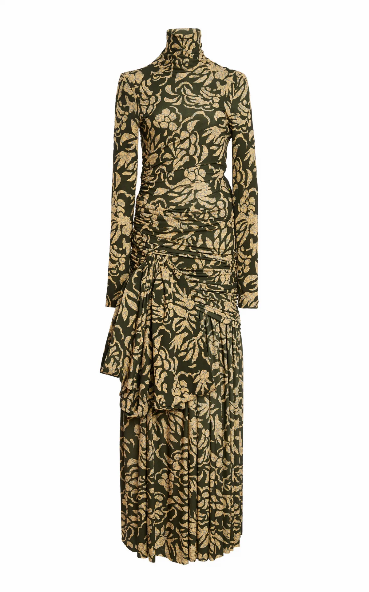 Katy Draped Jersey Maxi Dress