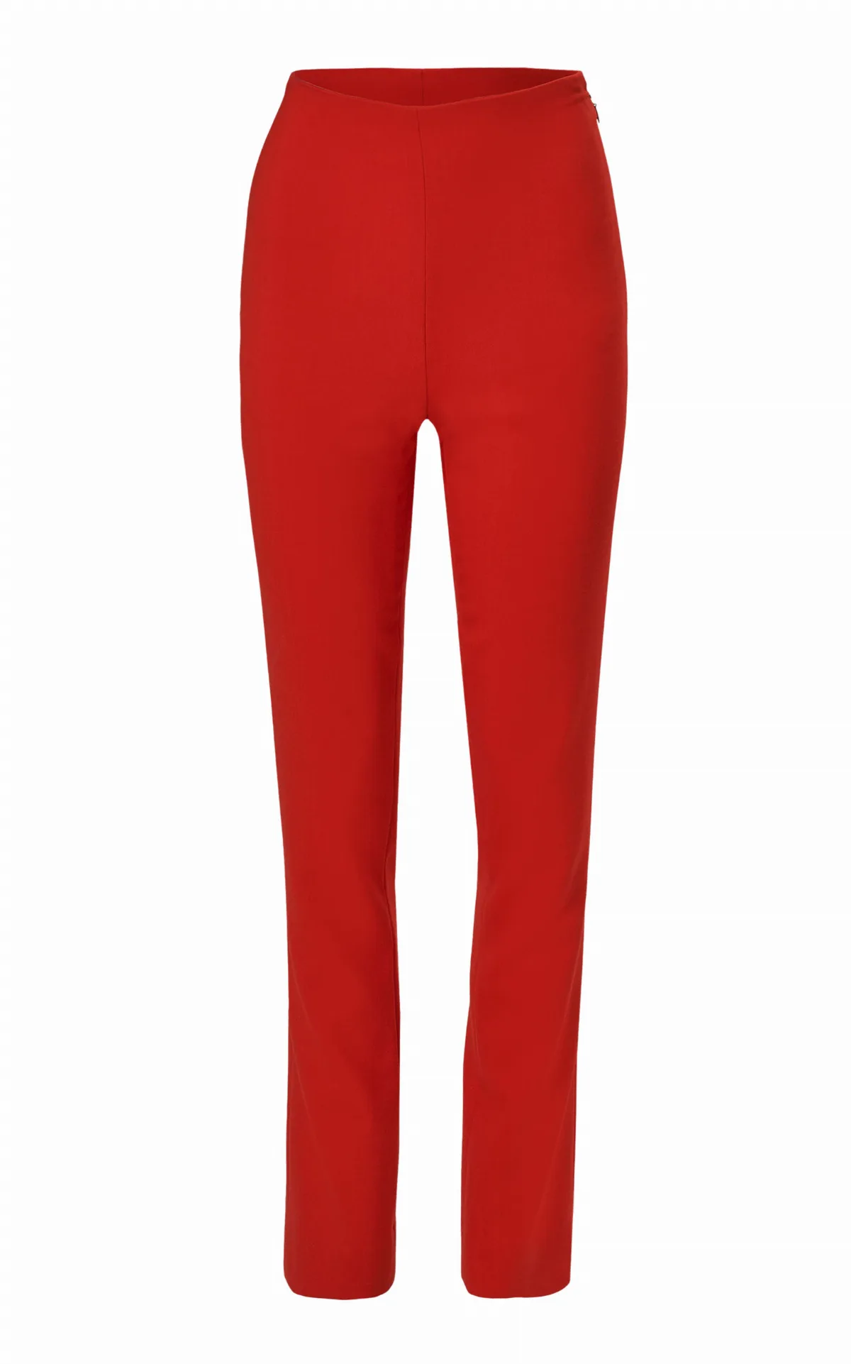 Tailored Wool-Blend Cigarette Pants