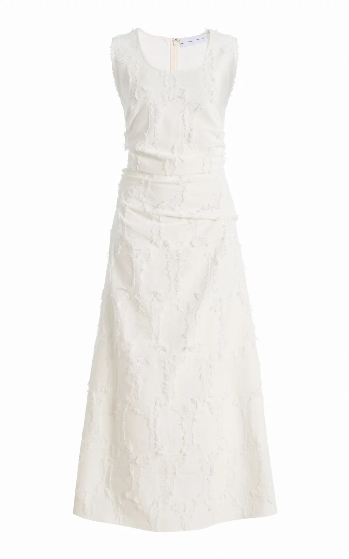Violeta Jacquard Cotton Maxi Dress