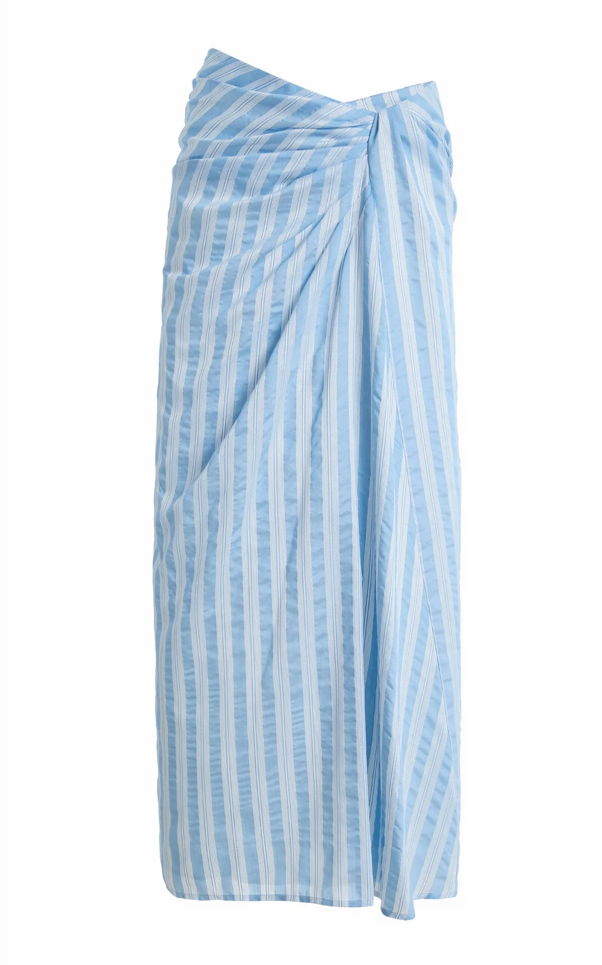 Liorra Yarn-Dyed Jersey Midi Skirt
