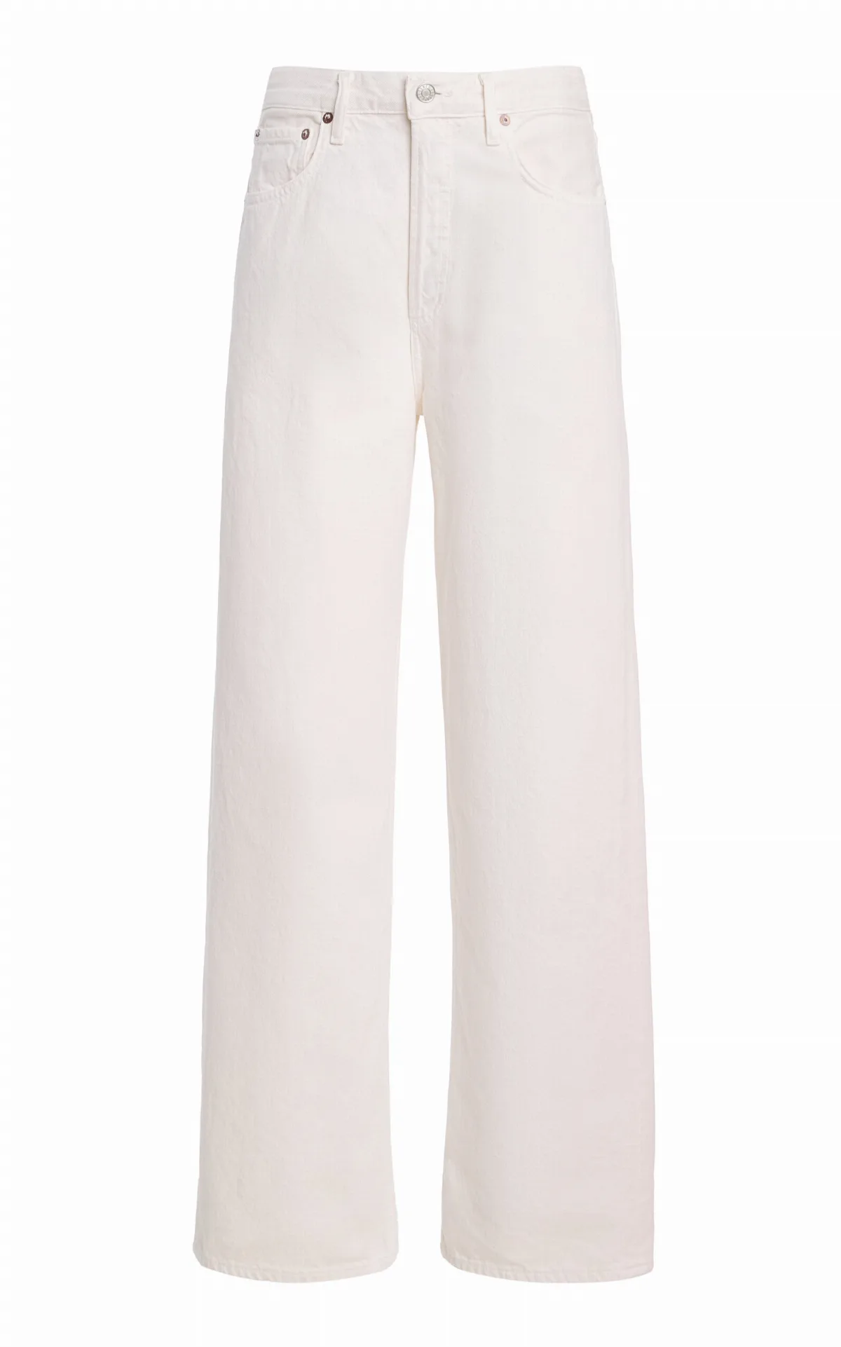 Ren Rigid Mid-Rise Straight-Leg Jeans