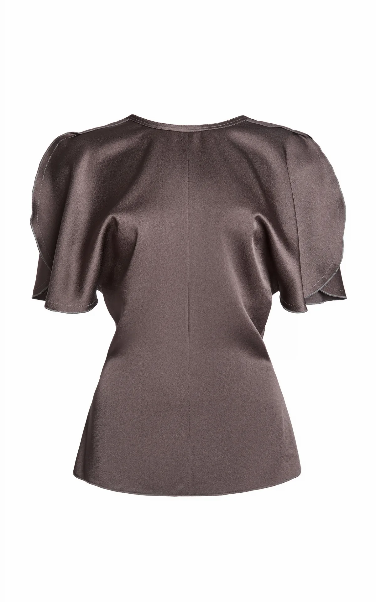 Bela Draped Satin Top