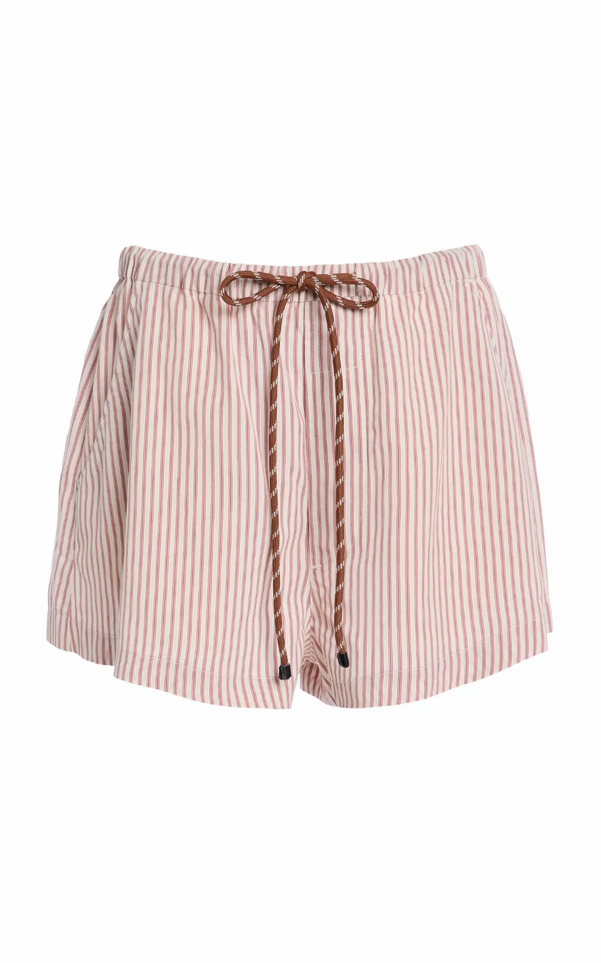 Este Striped Drawstring Shorts