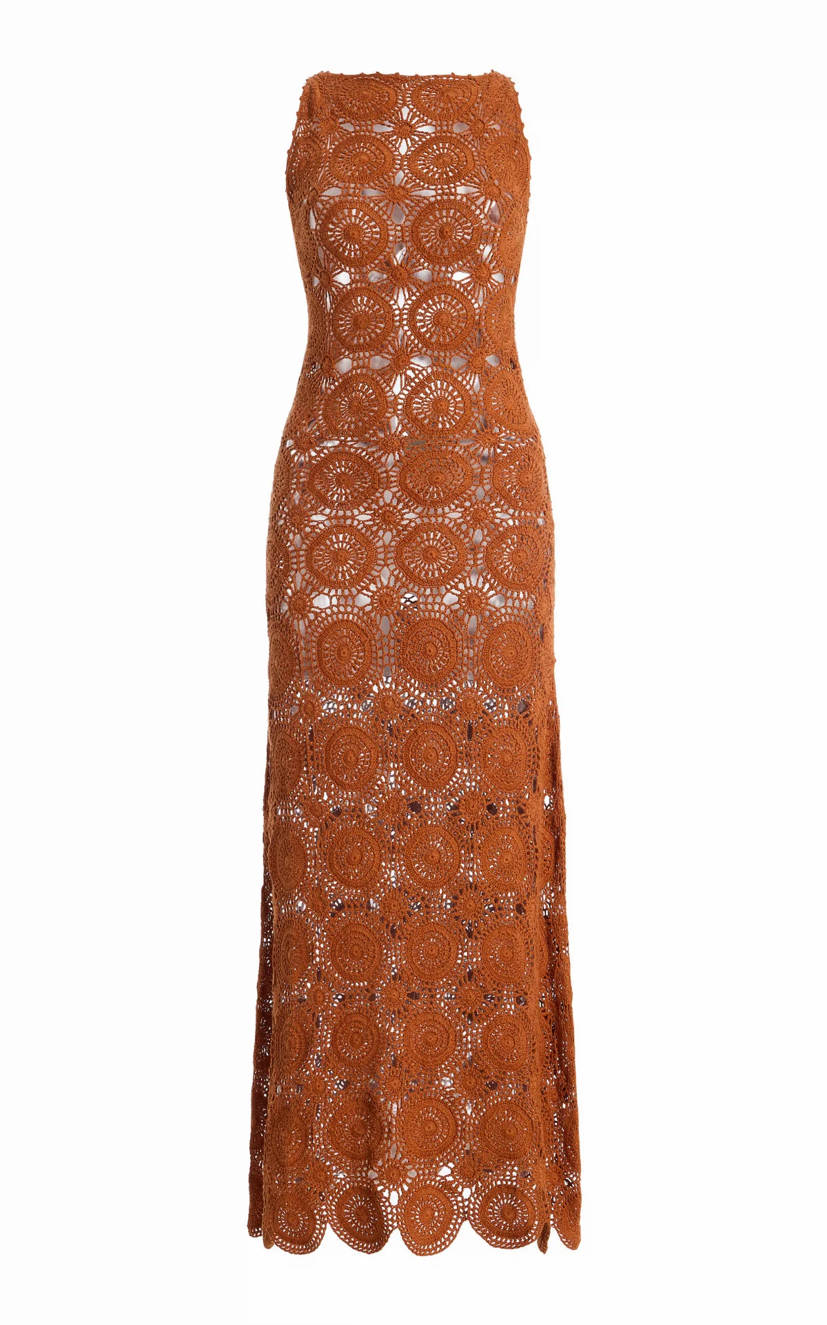 Siula Cotton Maxi Halter Dress