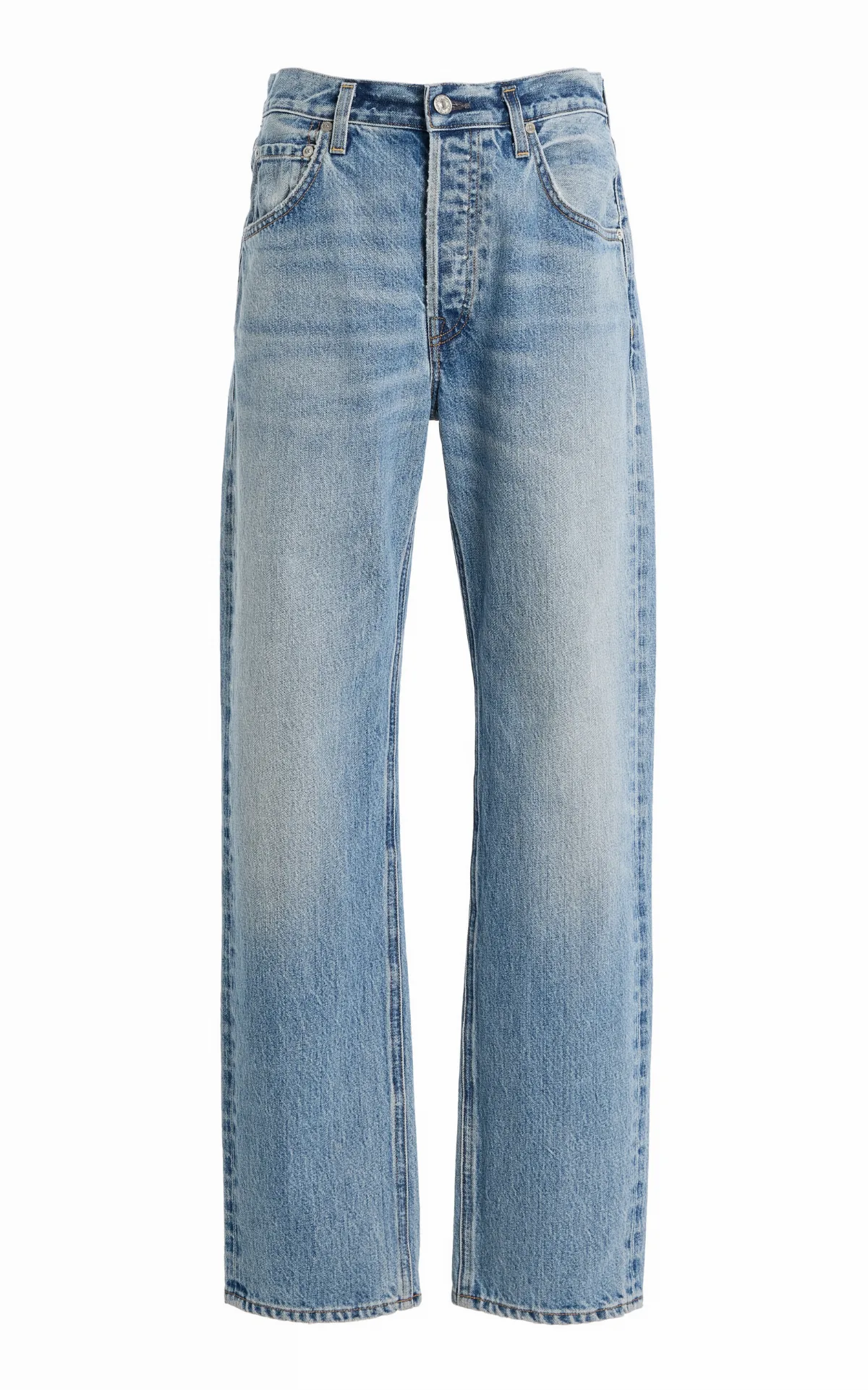 Lindz Rigid Low-Rise Straight Jeans