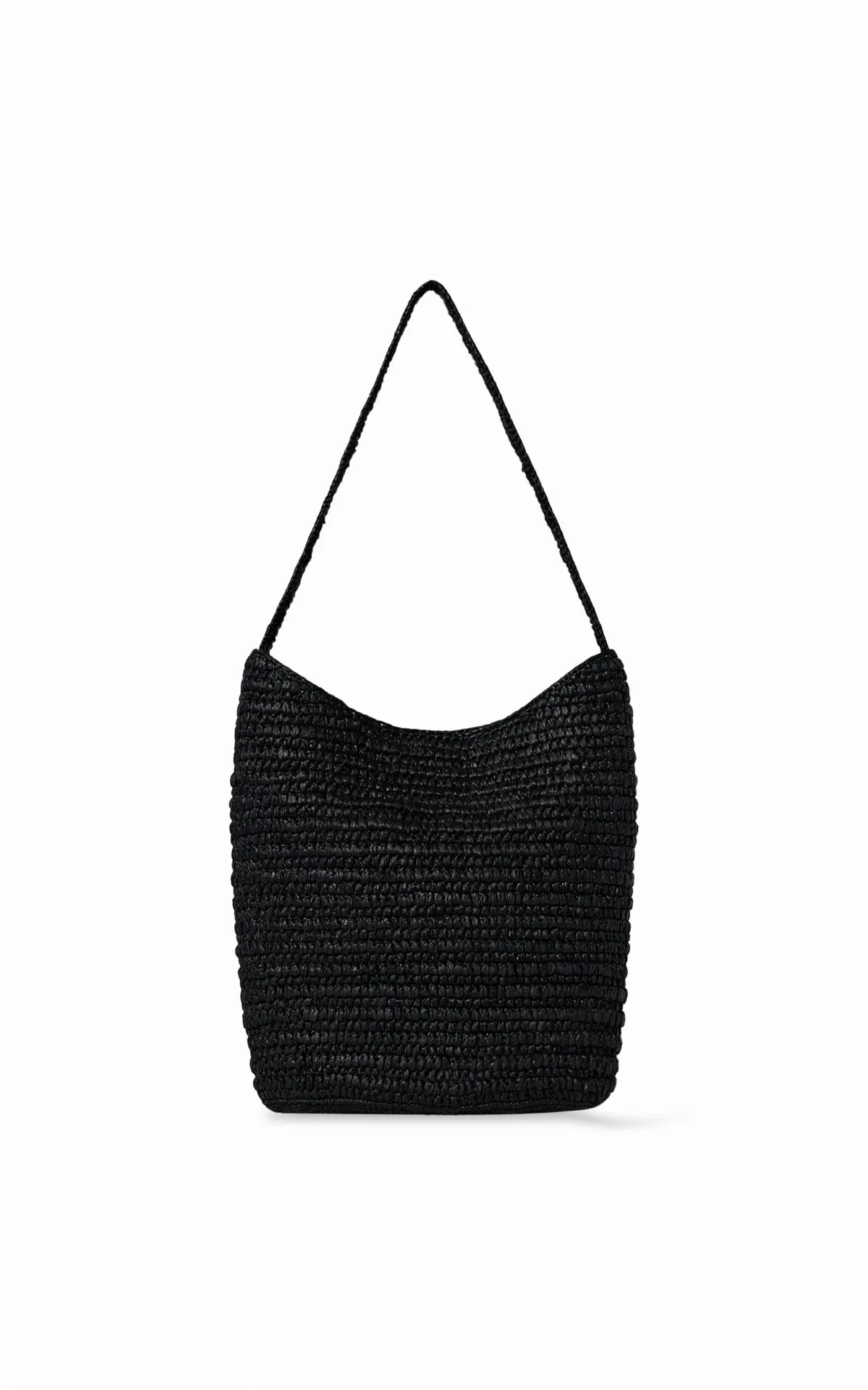 Alma Raffia Shoulder Bag