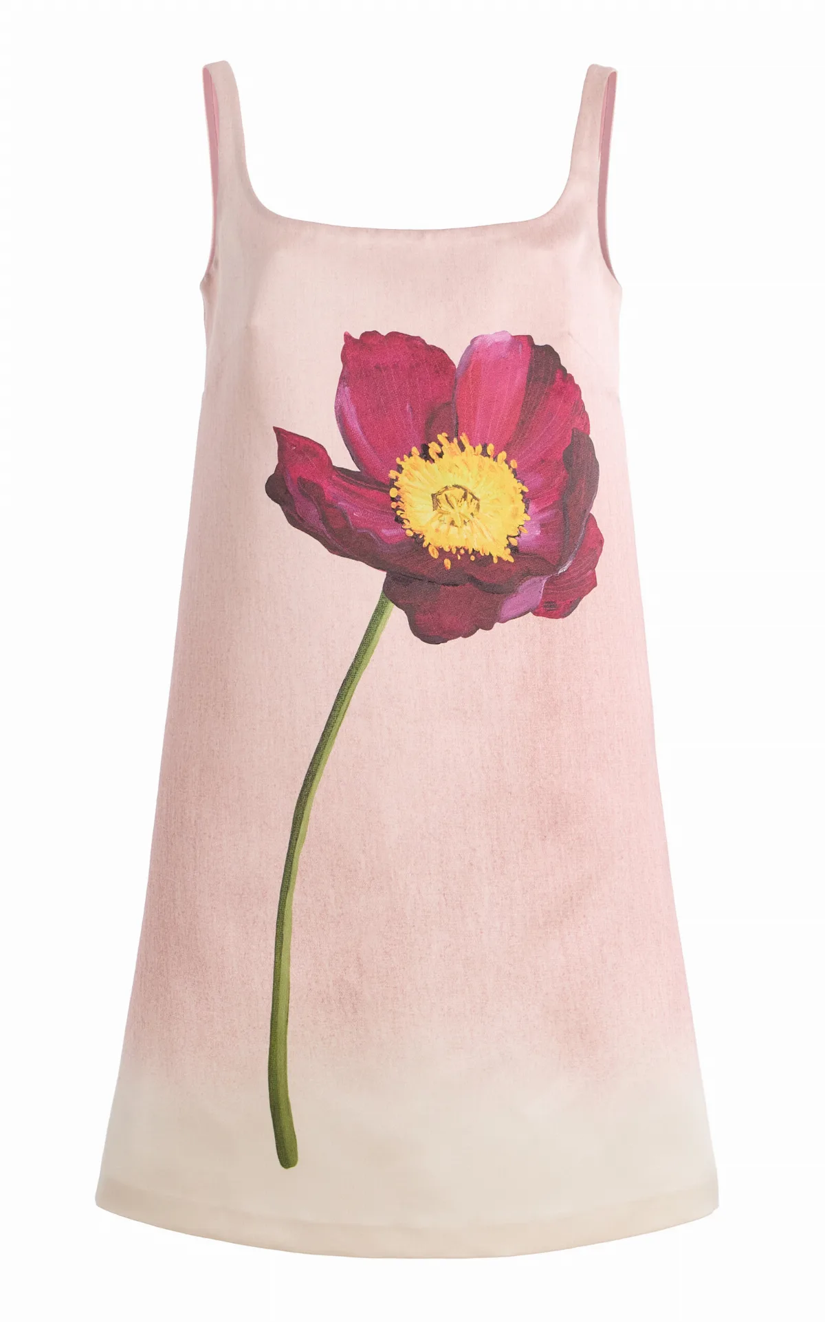 Peony Satin Mini Dress