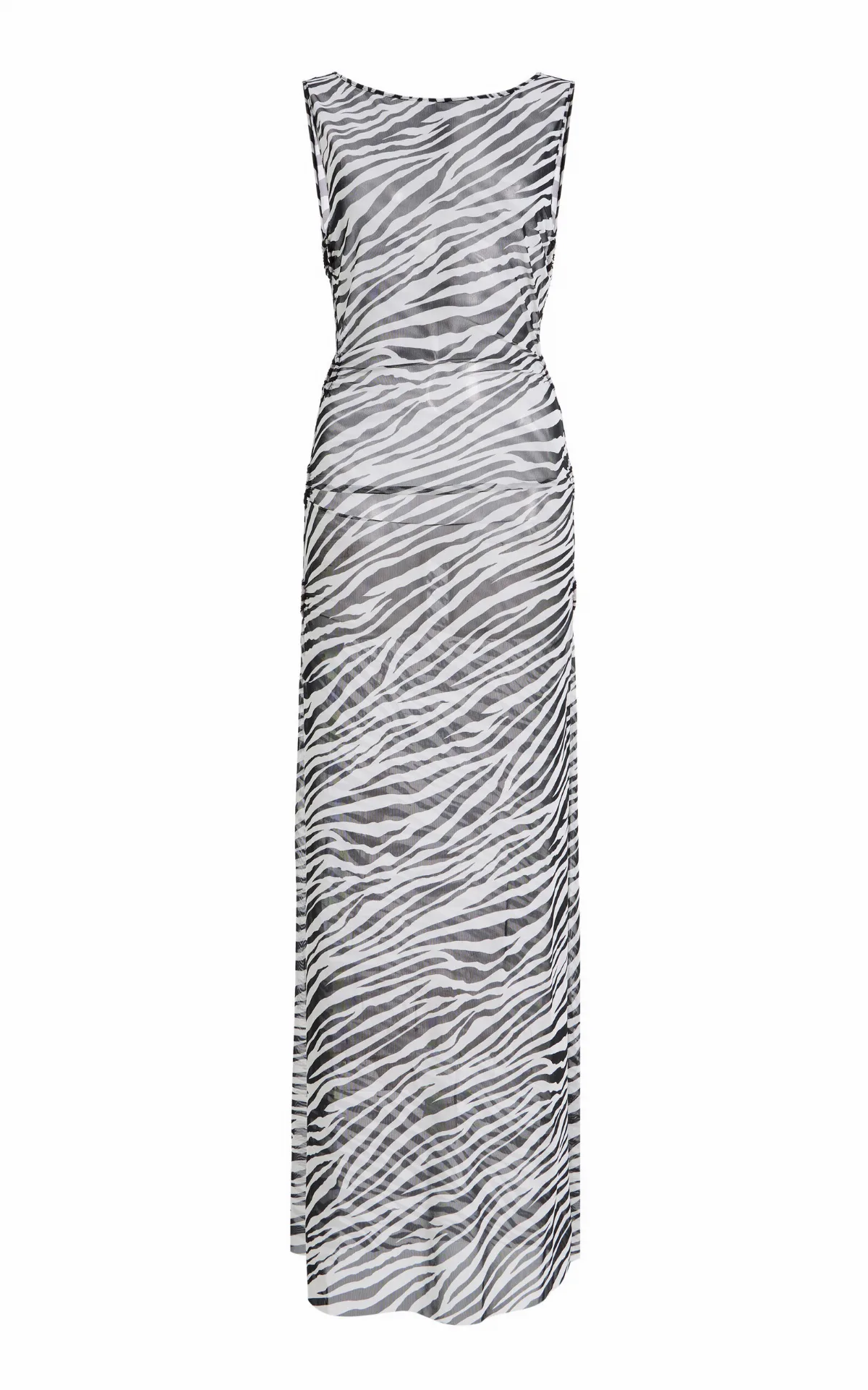 Karma Zebra-Print Maxi Dress