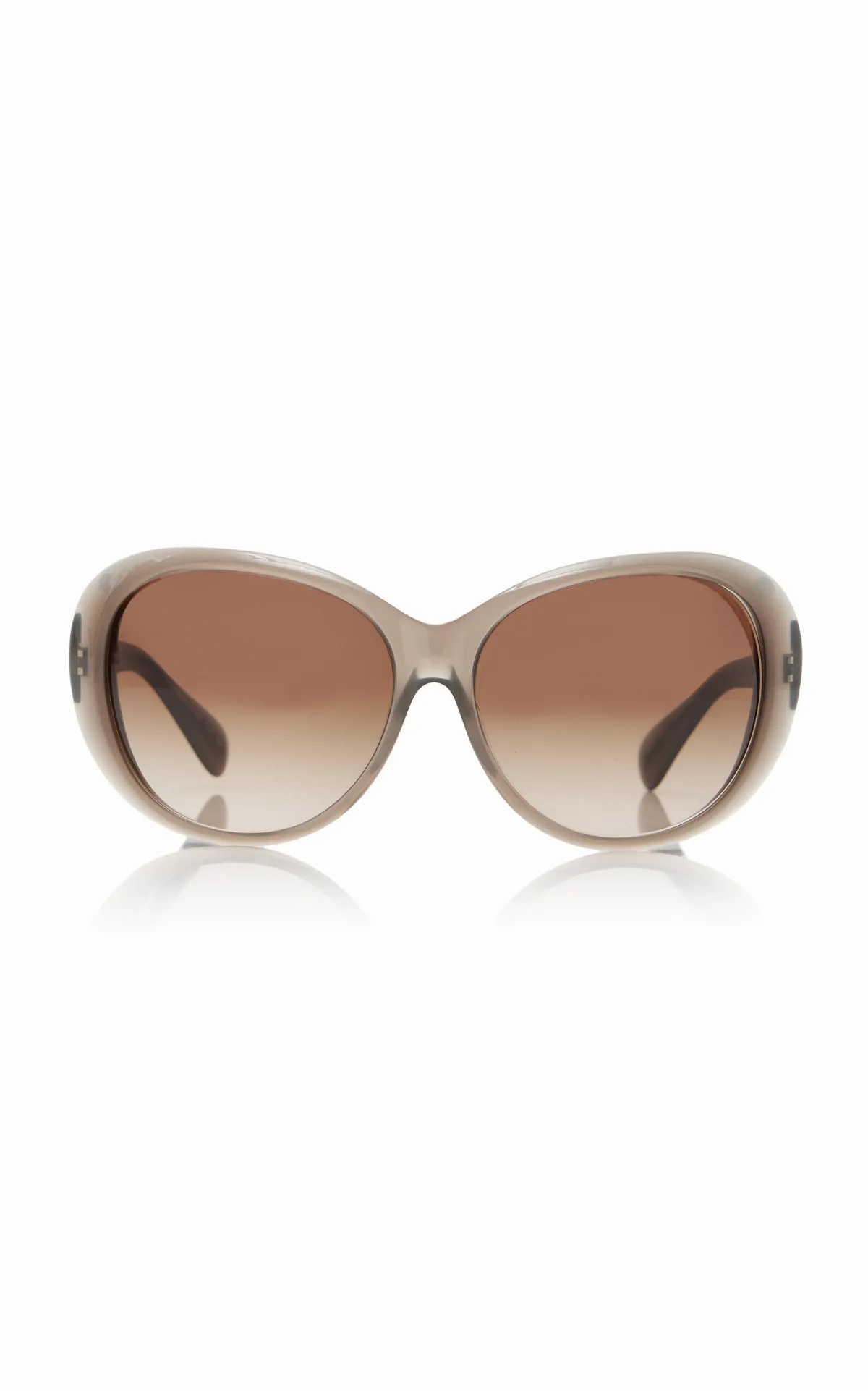 Maridan Oversized Round-Frame Acetate Sunglasses by Oliver Peoples