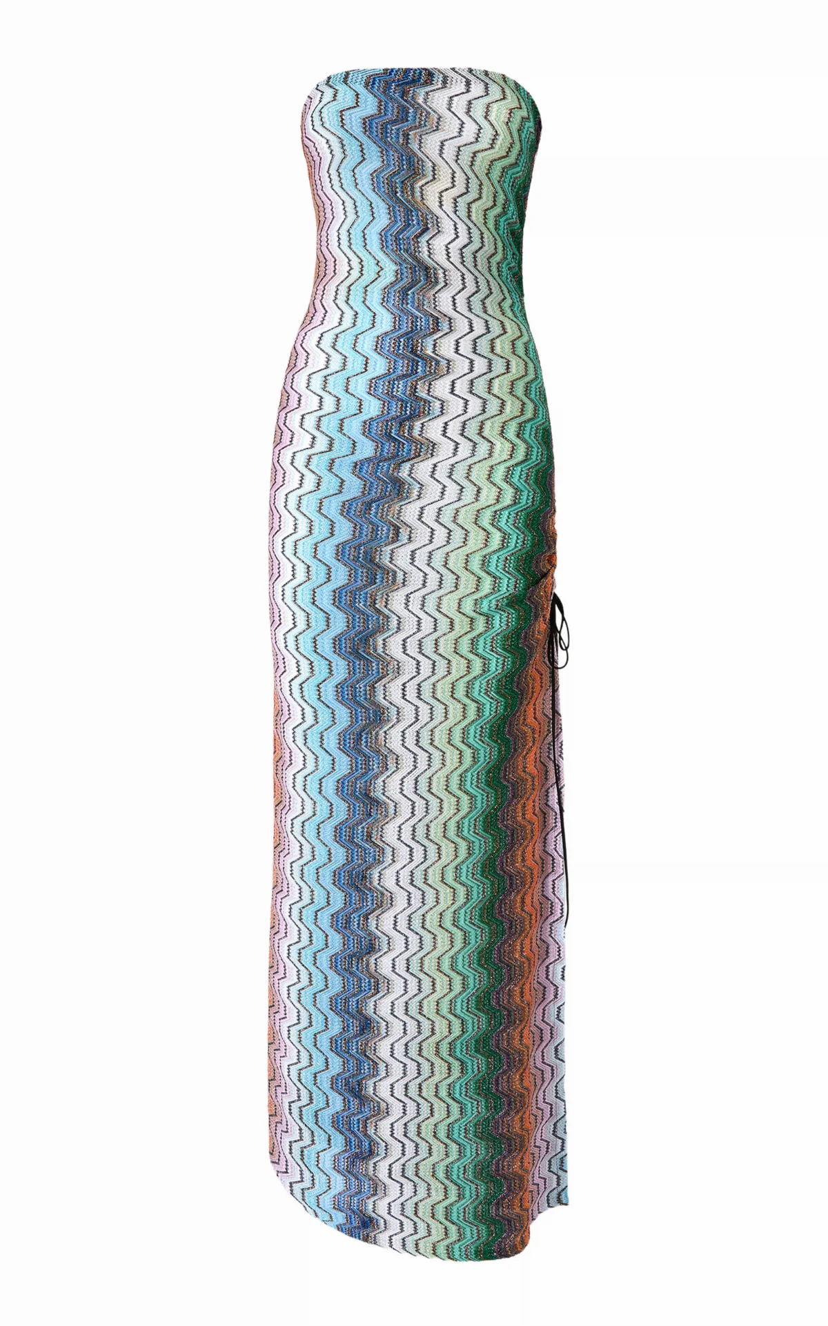 Strapless Knit Maxi Coverup Dress