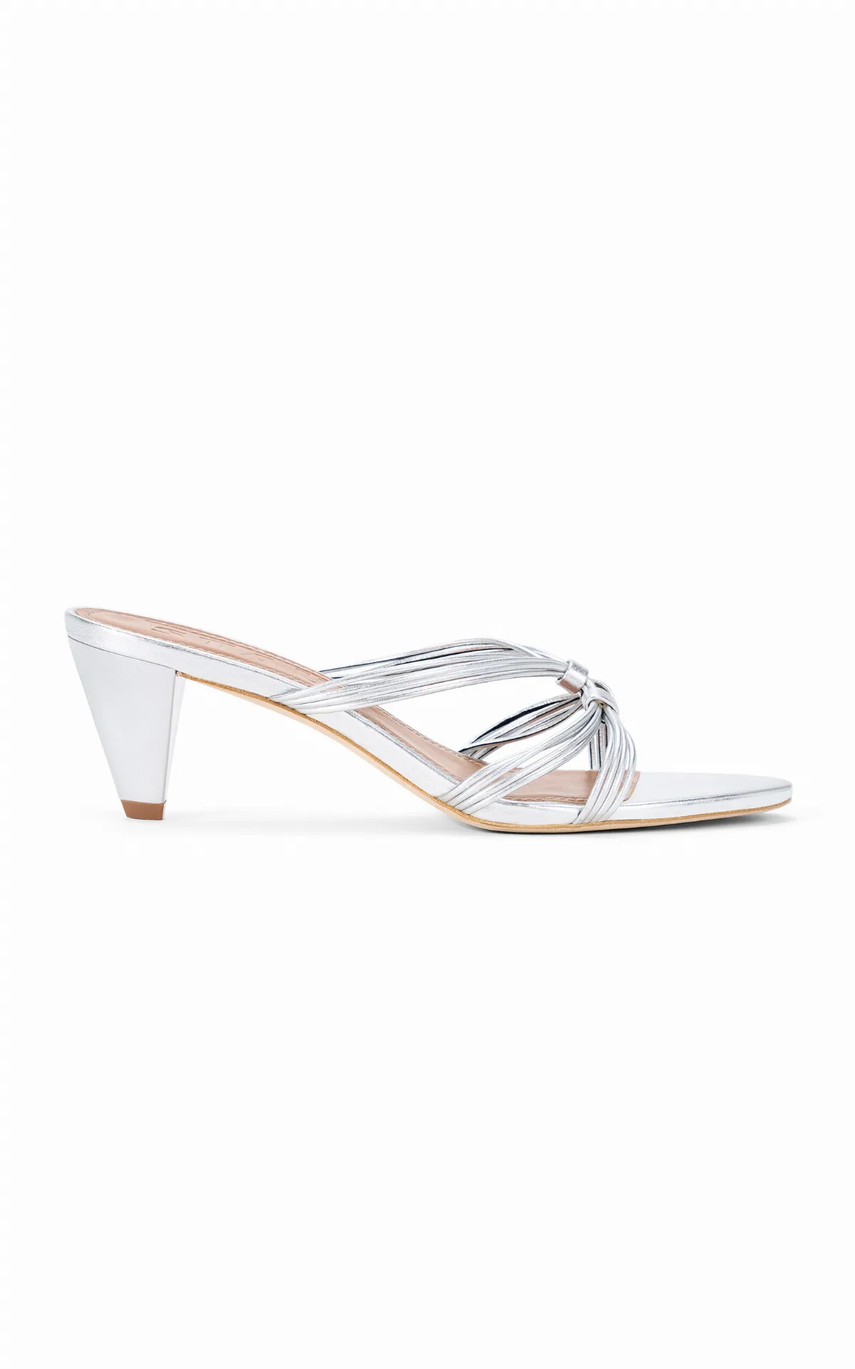 Carrie Leather Mules by STAUD