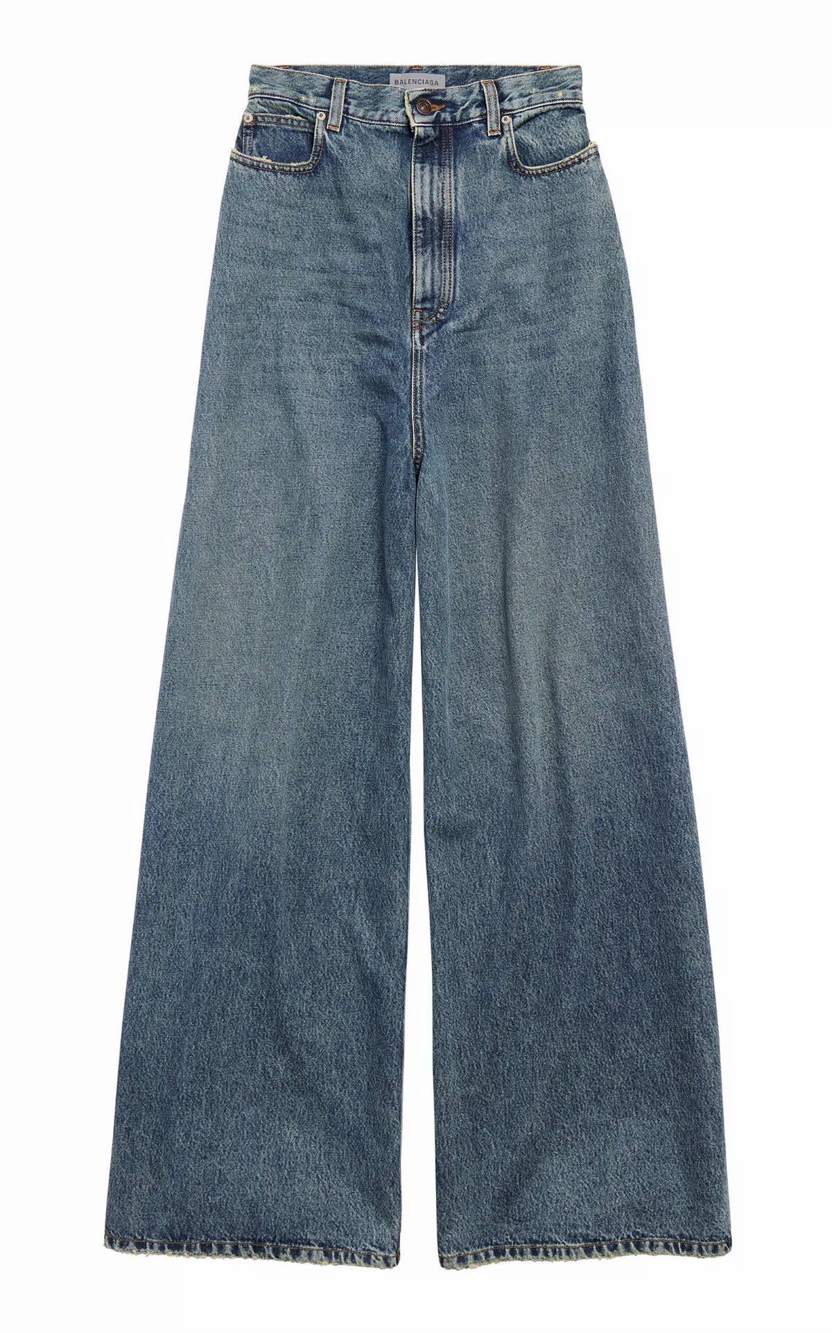 Rigid High-Rise Wide-Leg Jeans