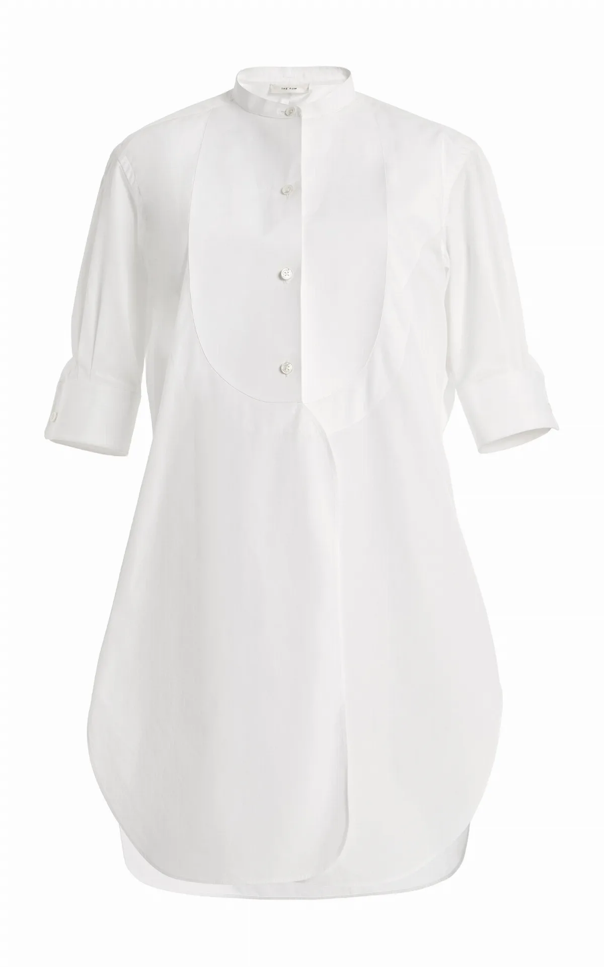 Elaris Cotton Poplin Bib Shirt