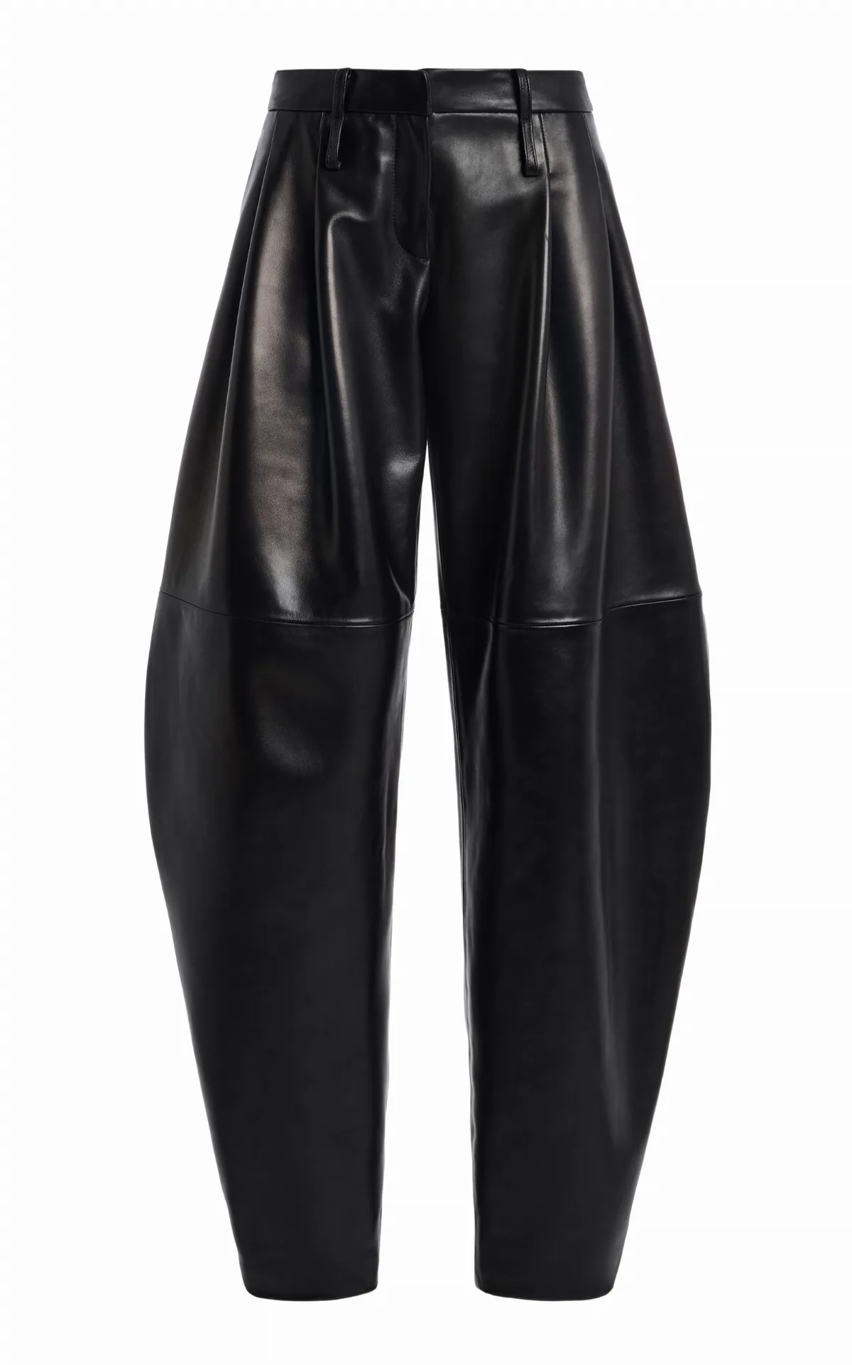 The Dean Leather Balloon-Leg Pants