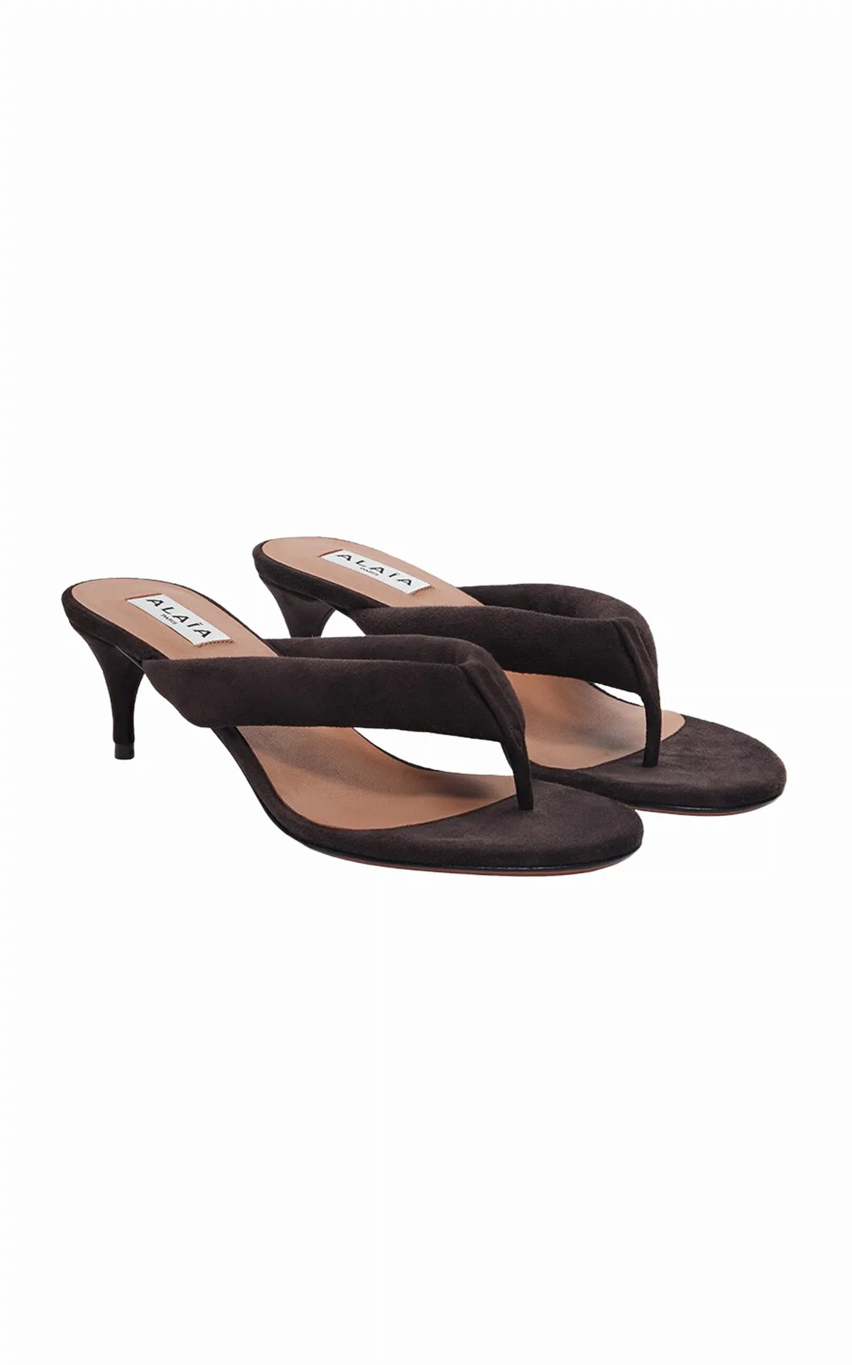 Padded Suede Sandals